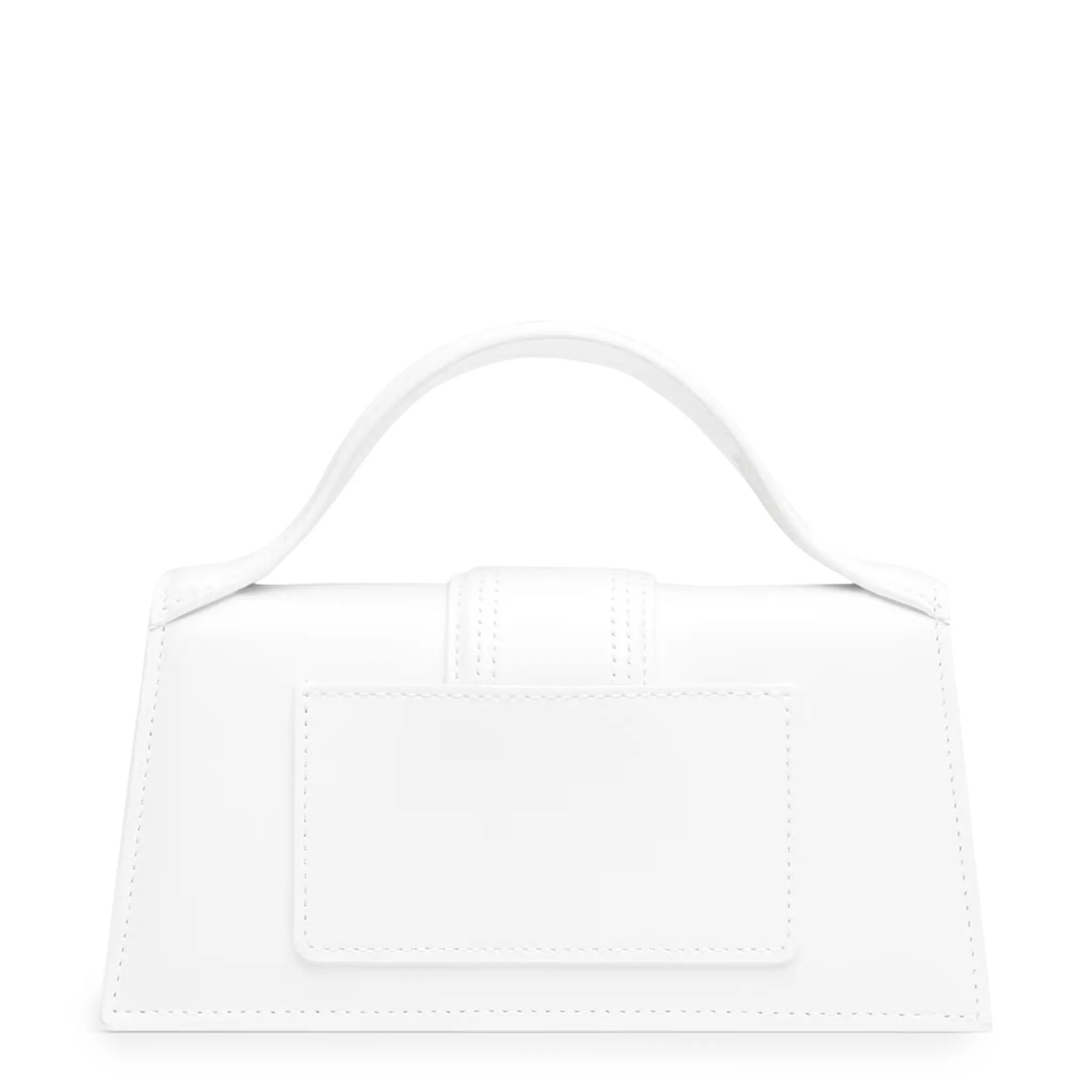 Back view of Jacquemus Le Bambino Small White Crossbody Bag 213BA006-3000-100