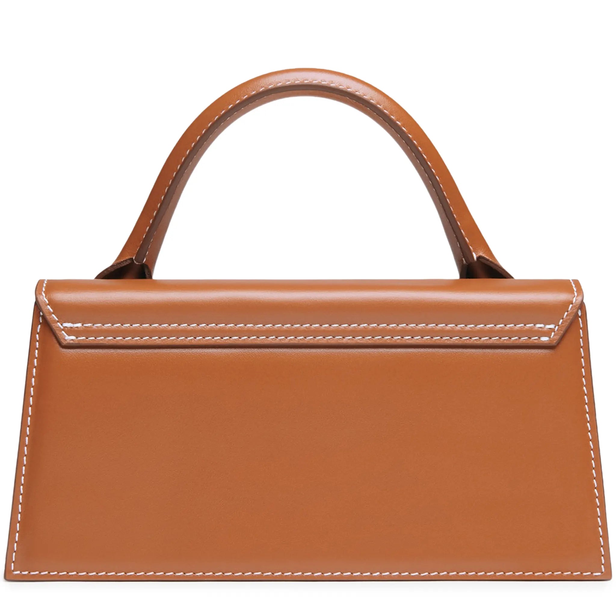 Back View of Jacquemus Long Chiquito Signature Light Brown Handbag BAW00004AC01C04811