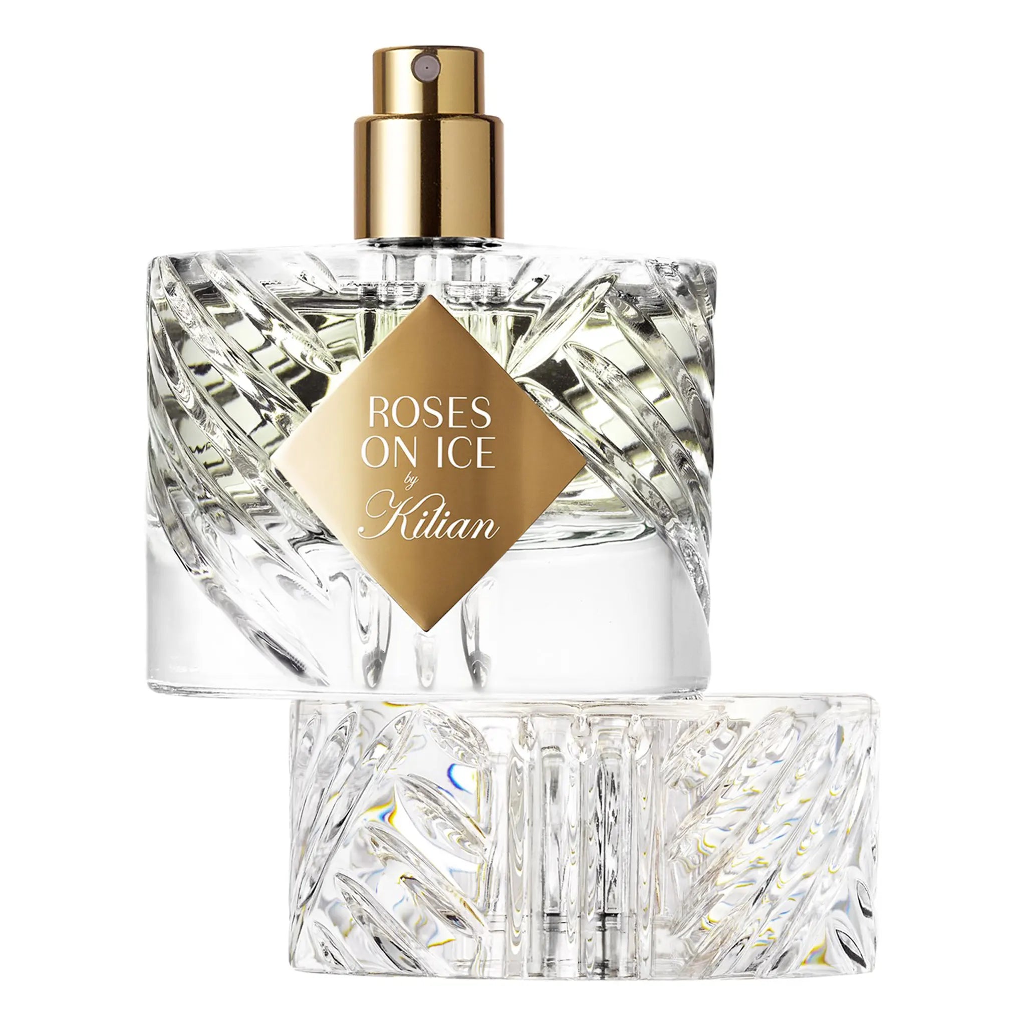 Bottle view of Kilian Paris Roses On Ice Perfume 50ml