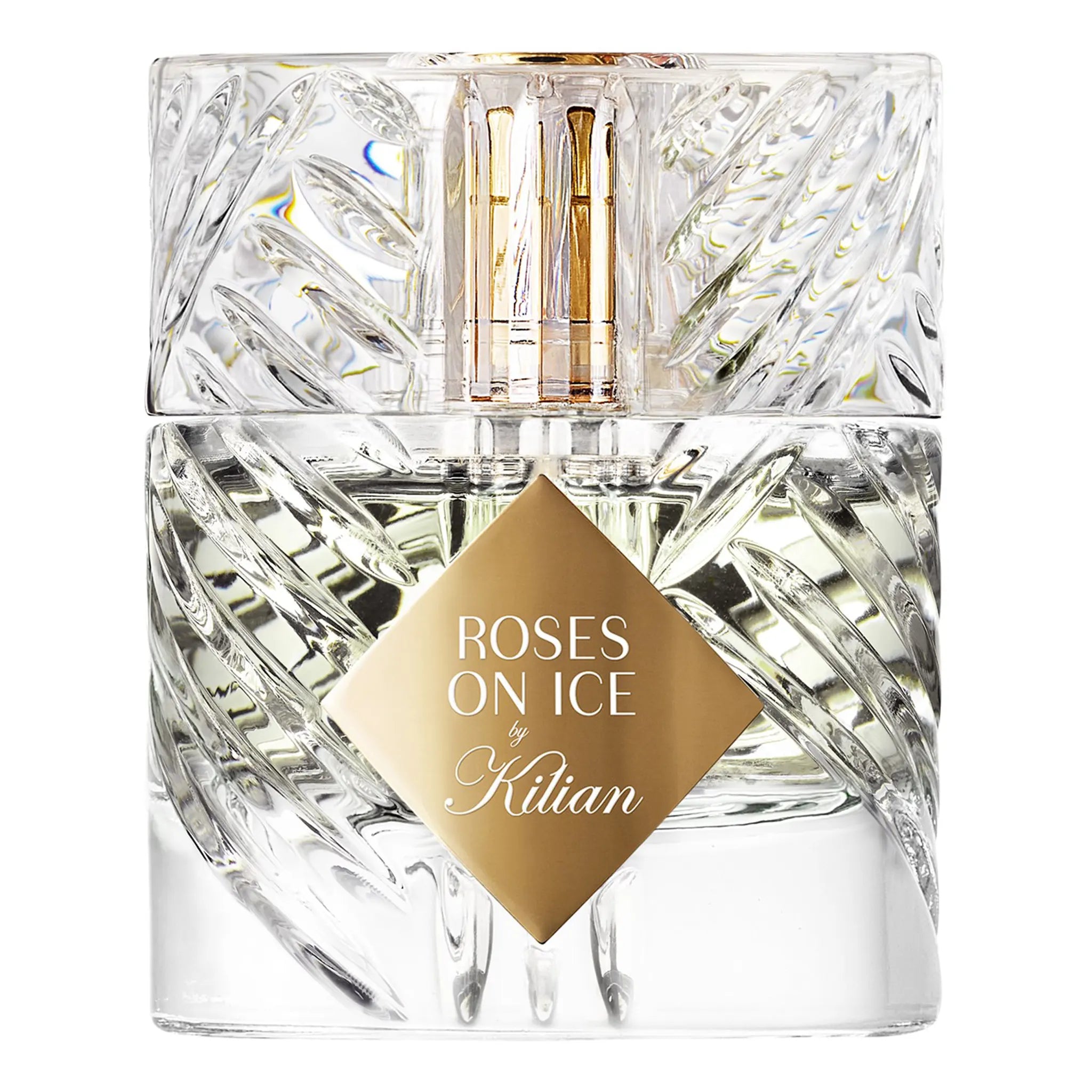 Front view of Kilian Paris Roses On Ice Perfume 50ml
