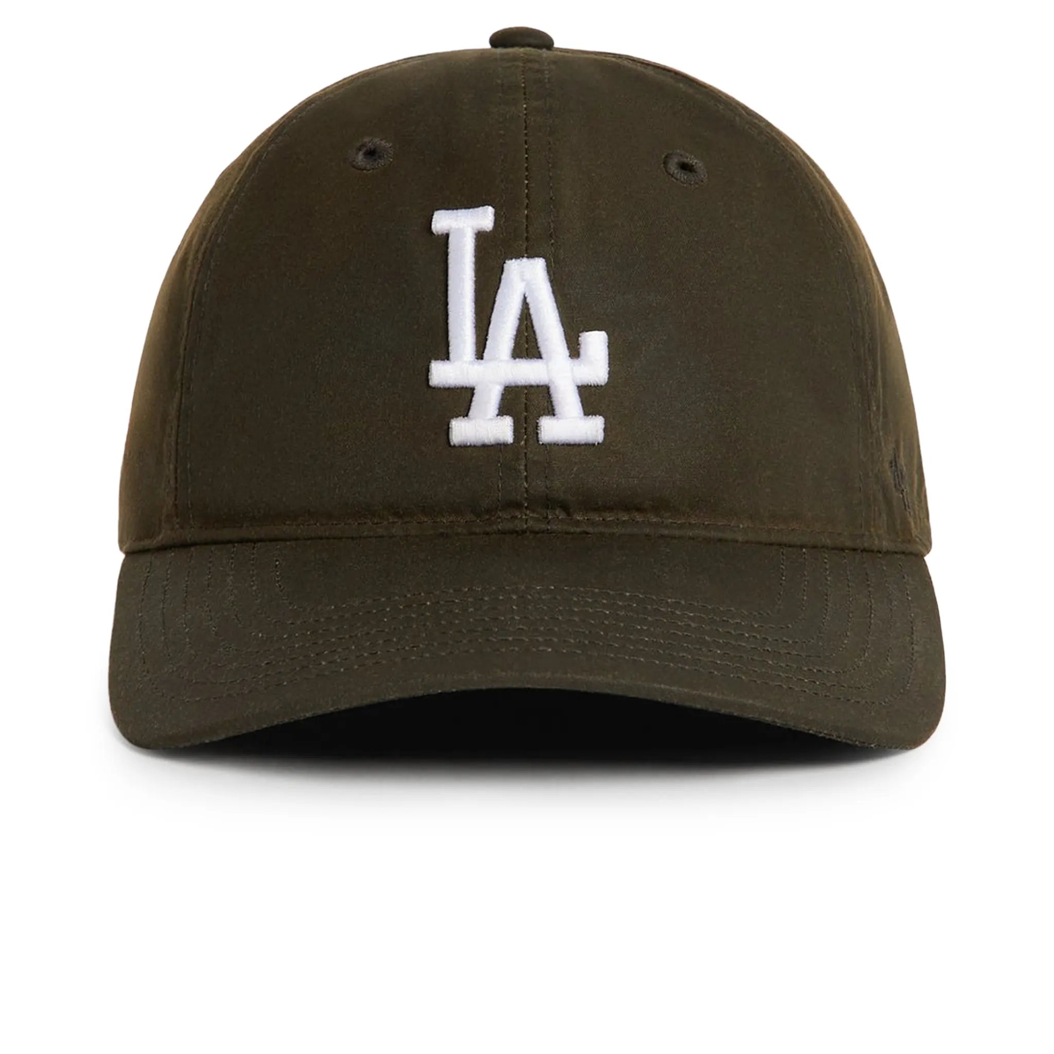 Front View of Kith & '47 for the Los Angeles Dodgers Waxed Franchise LS Cypress Cotton Cap