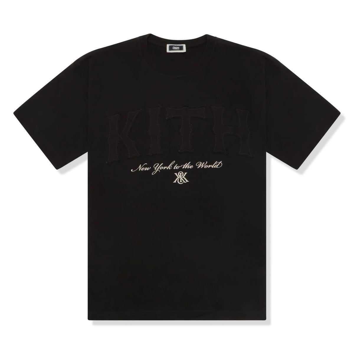 Kith Arched Logo Black T-Shirt | KHMG030025-001