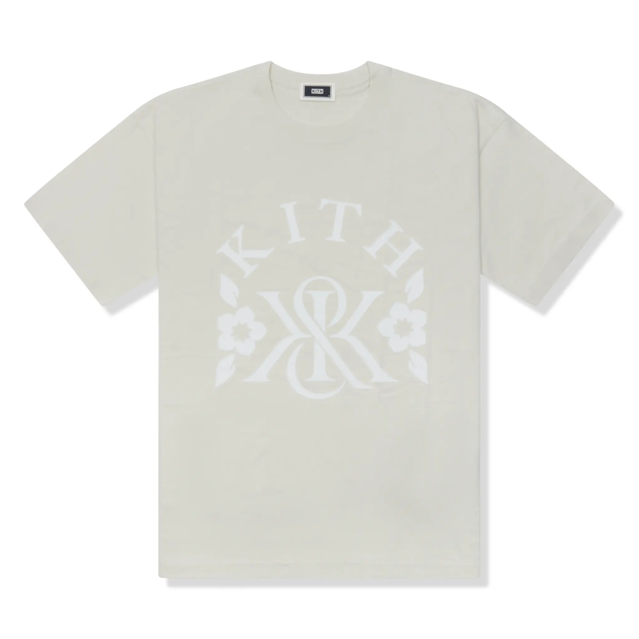 Front View of Kith K&K Caviar Chalk T-Shirt