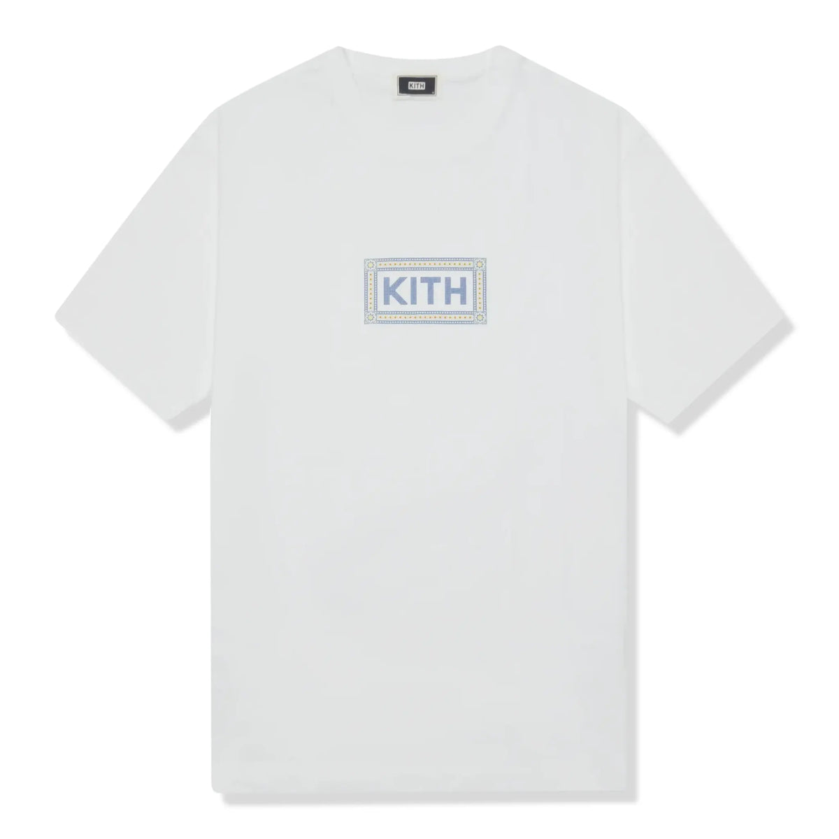 Kith Mosaic Tile White T-Shirt | KHMG030026-101