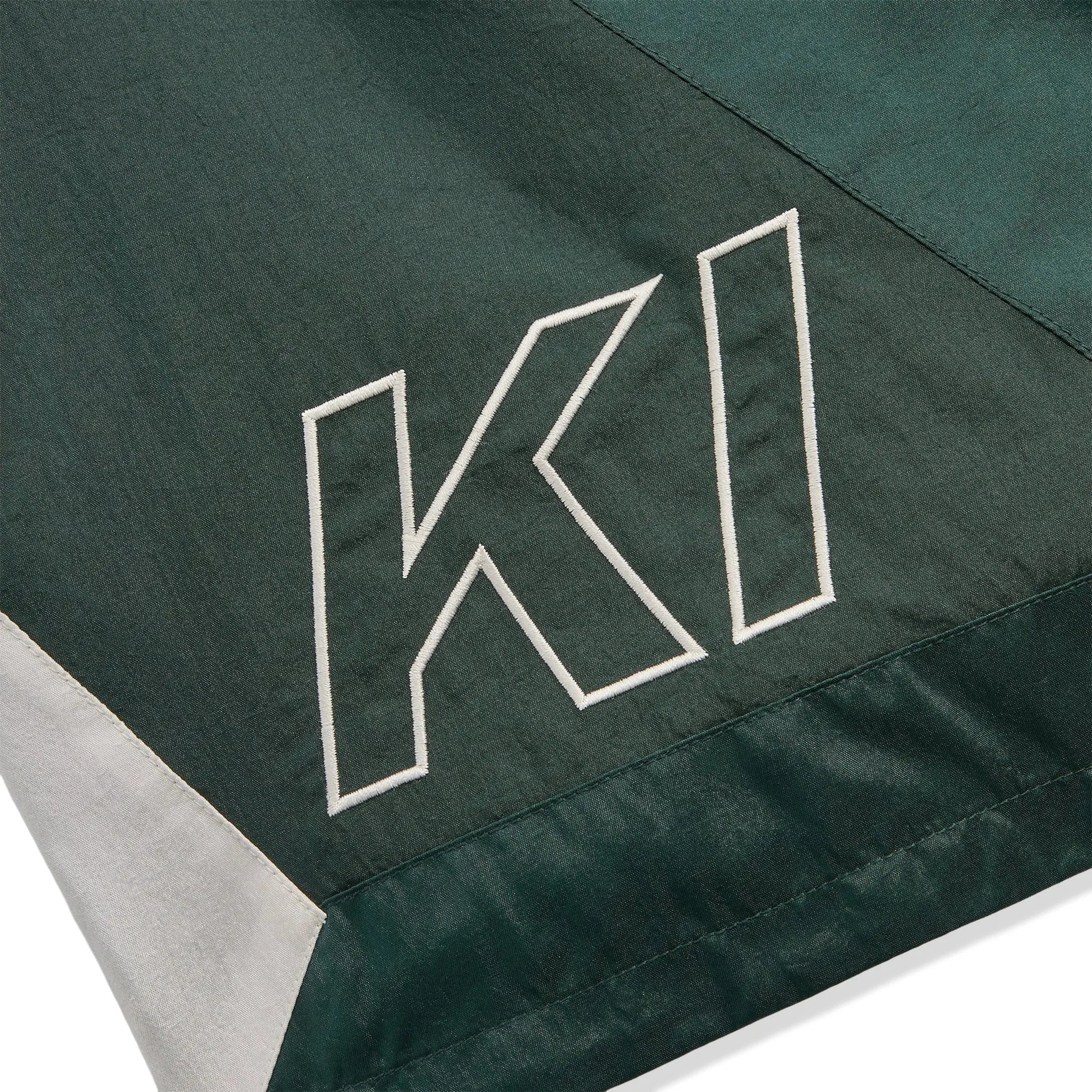 Detailed Front View of Kith Washed Nylon Turbo Chronicle Shorts KHM061279-329