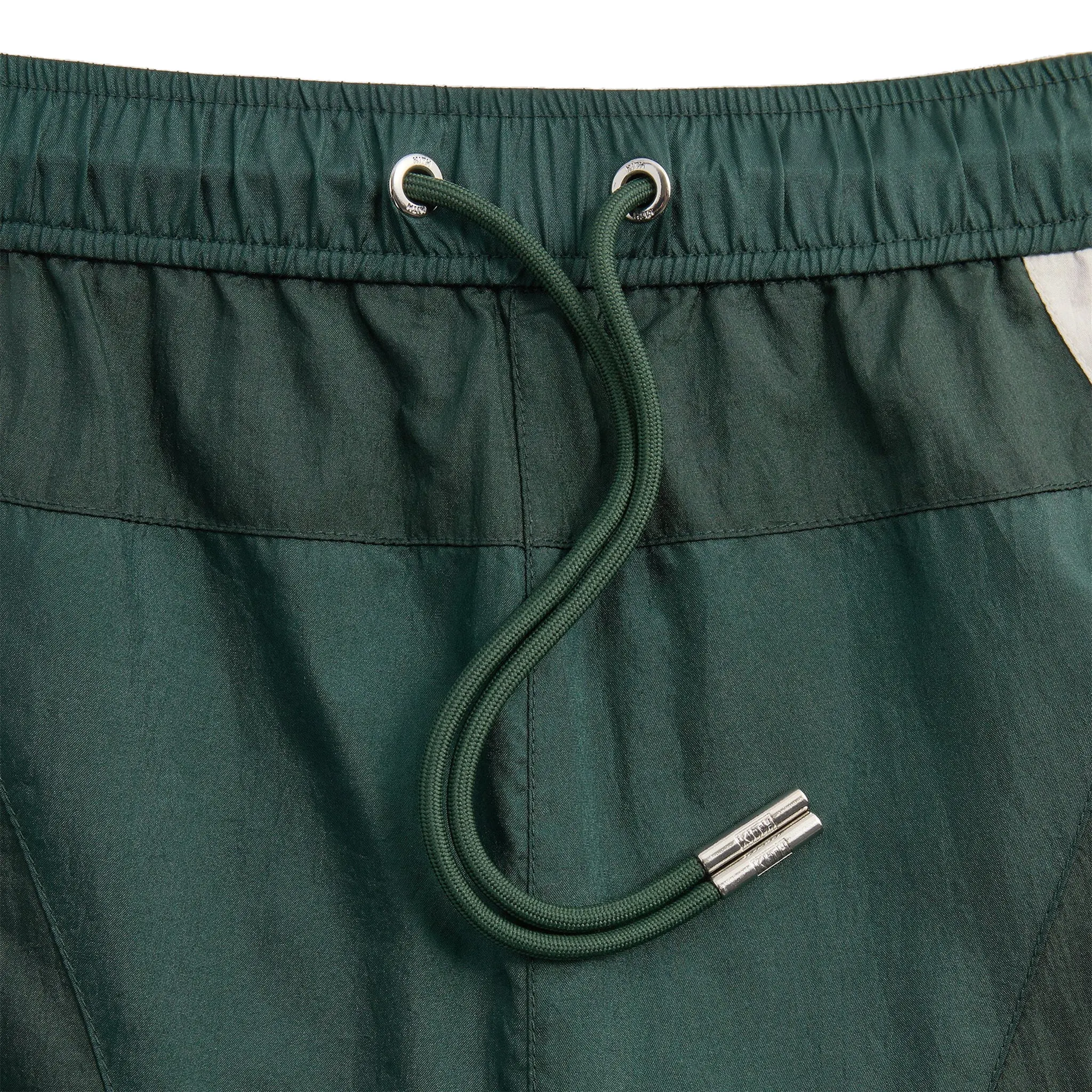 Detailed Front View of Kith Washed Nylon Turbo Chronicle Shorts KHM061279-329