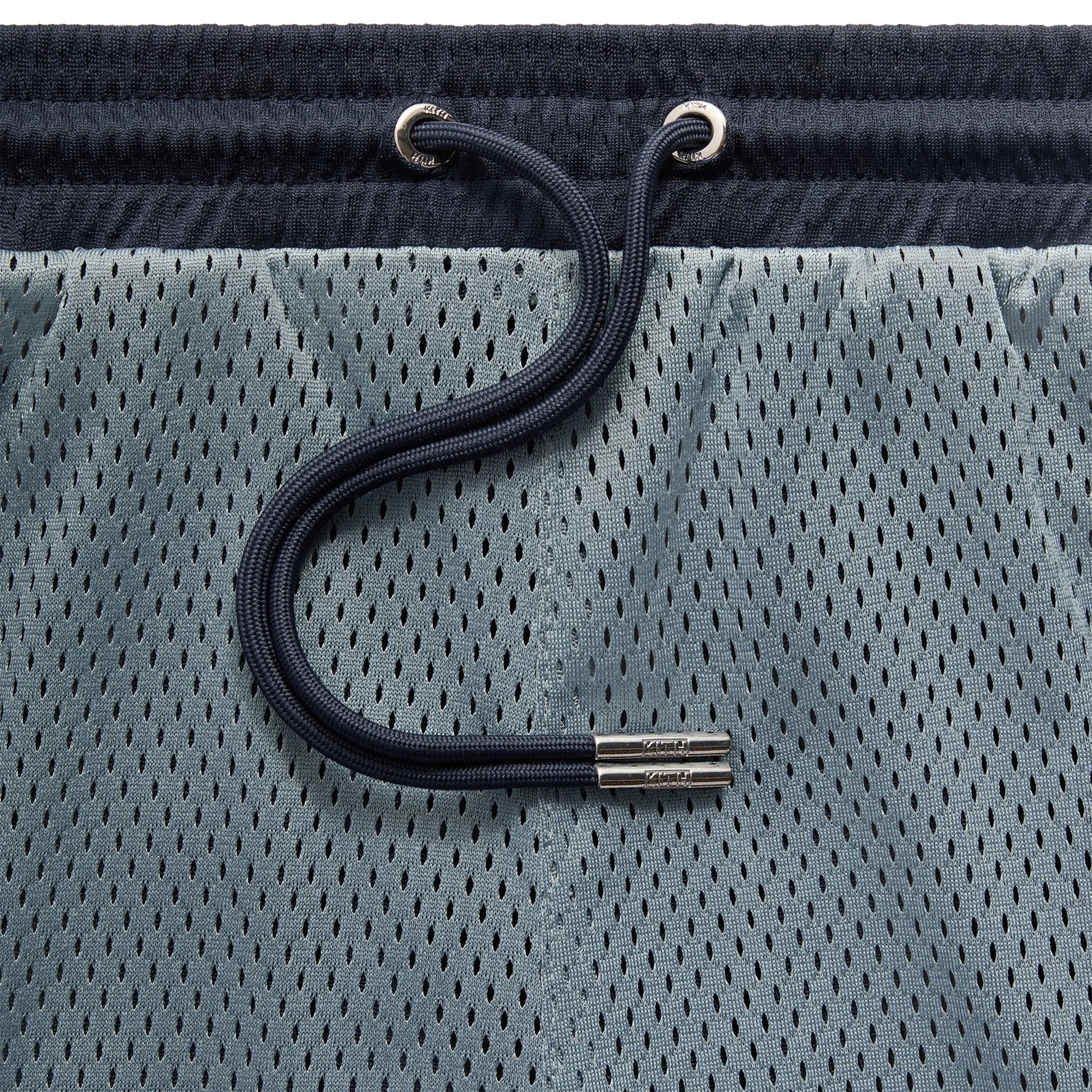 Detailed Front View of Kith Wesley Mesh Reef Shorts KHM060744-001