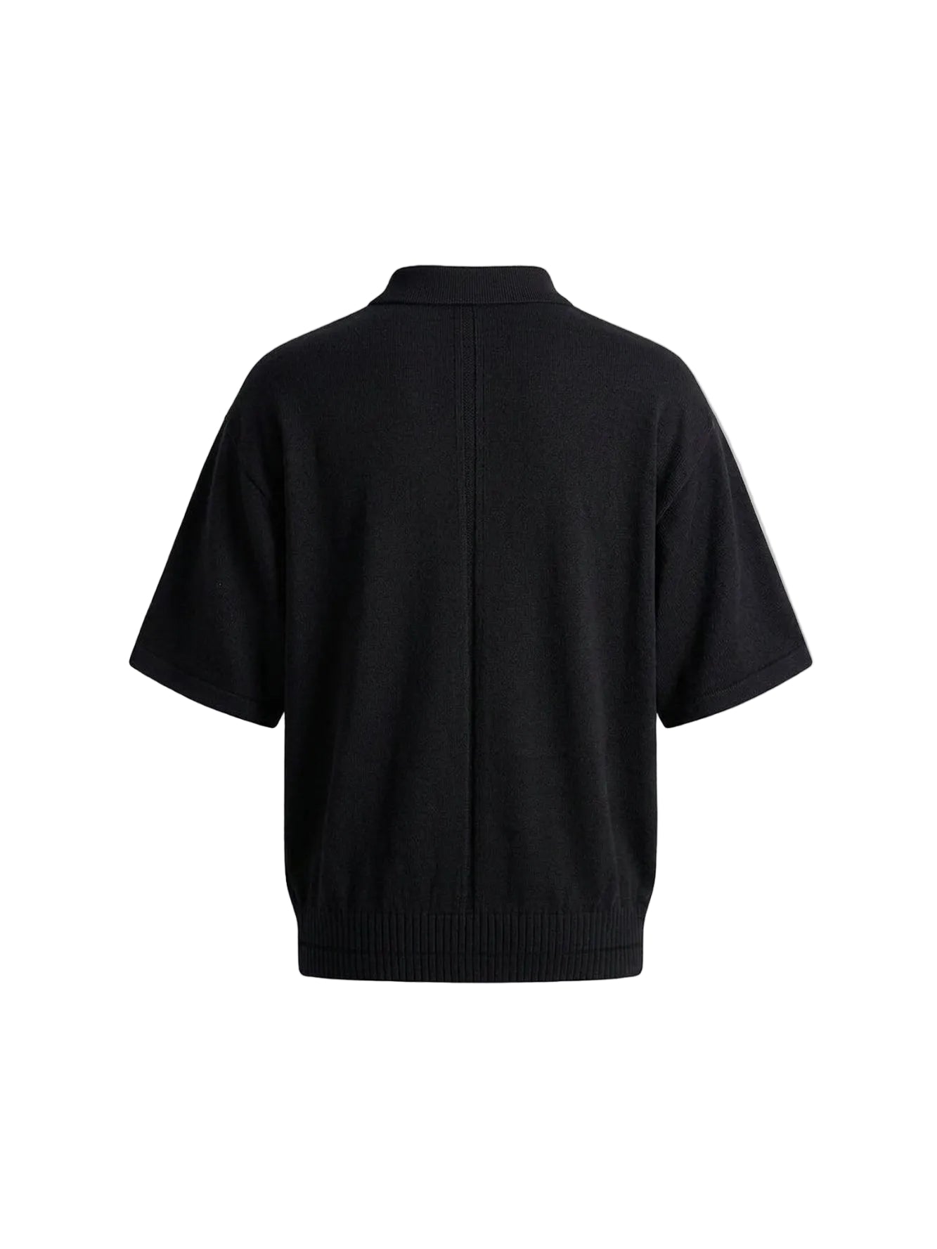 Florence Black Bella Knit Black Polo Shirts