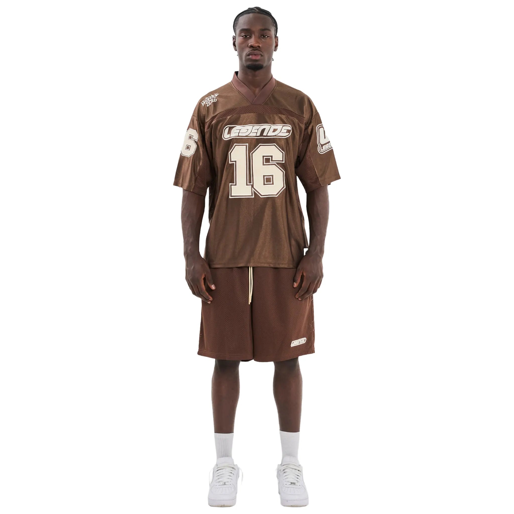 Legende Paris 2.0 Mesh Mocha Shorts
