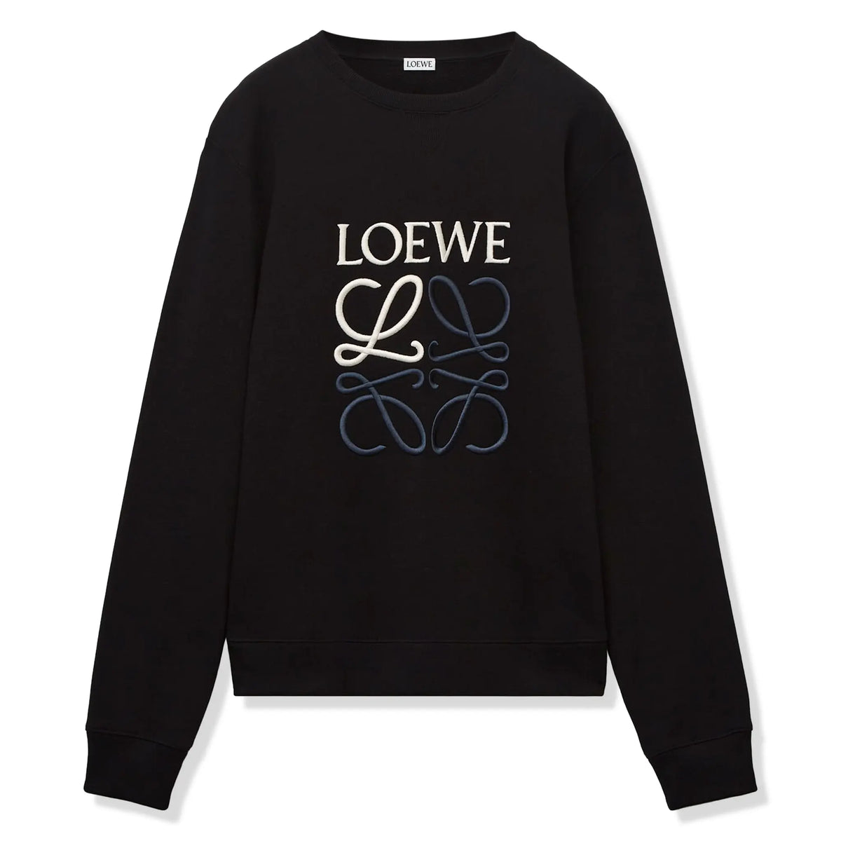 Loewe Anagram Cotton Black Sweatshirt | H526Y24J07 Loewe Anagram Cotton Black Sweatshirt | H526Y24J07