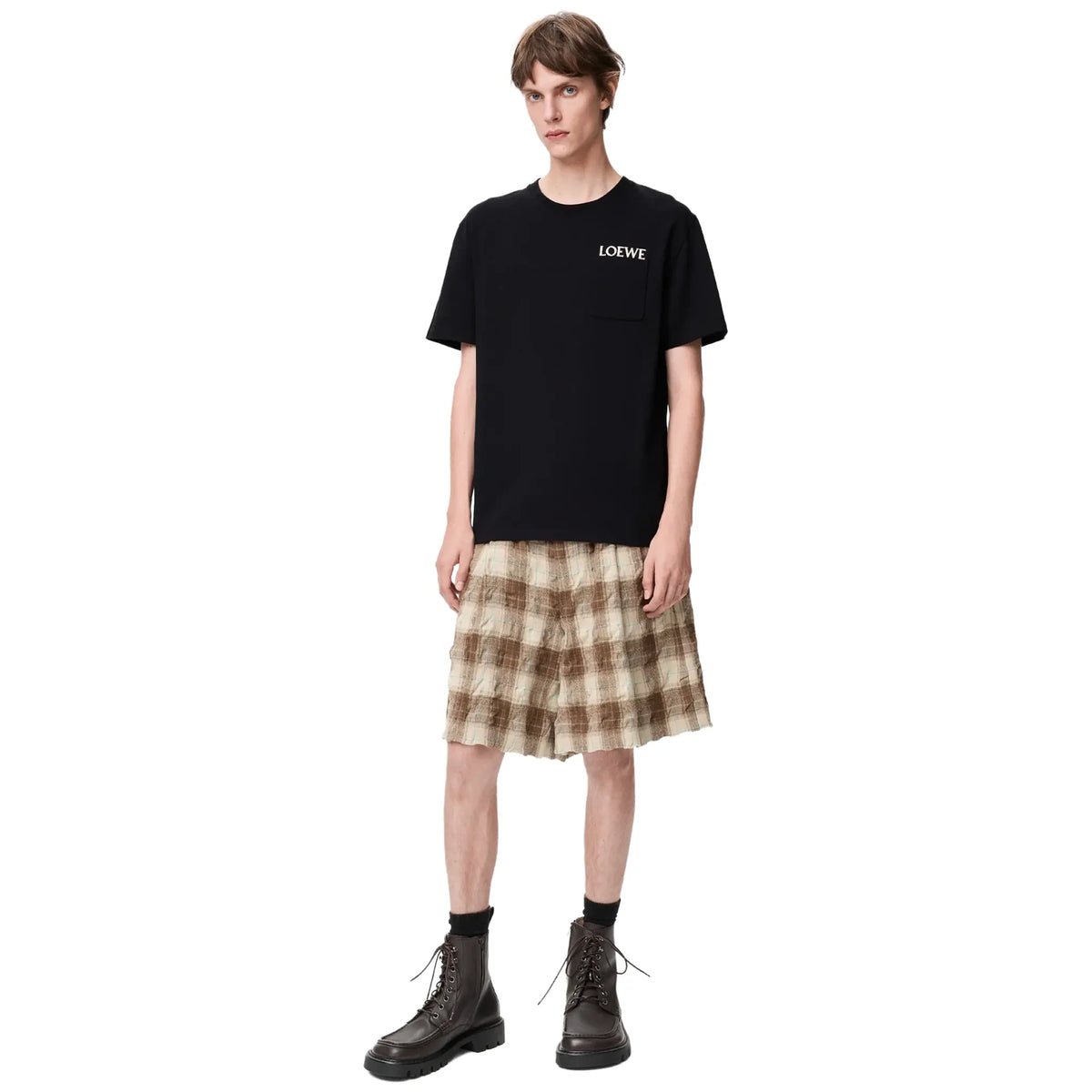 Loewe Relaxed Fit Black T Shirt | H526Y22XDE-1100