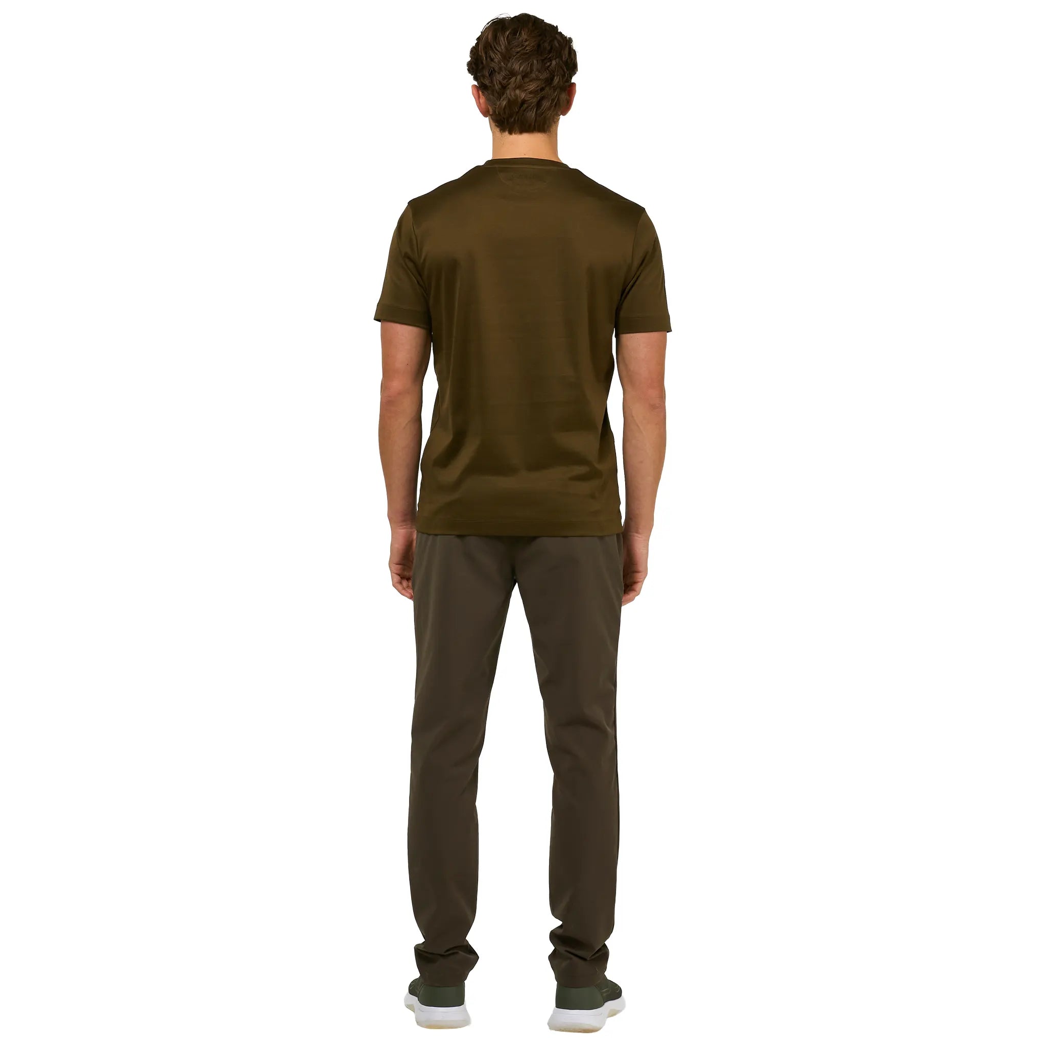 Back View of Loiano Egyptian Cotton Hazel T Shirt