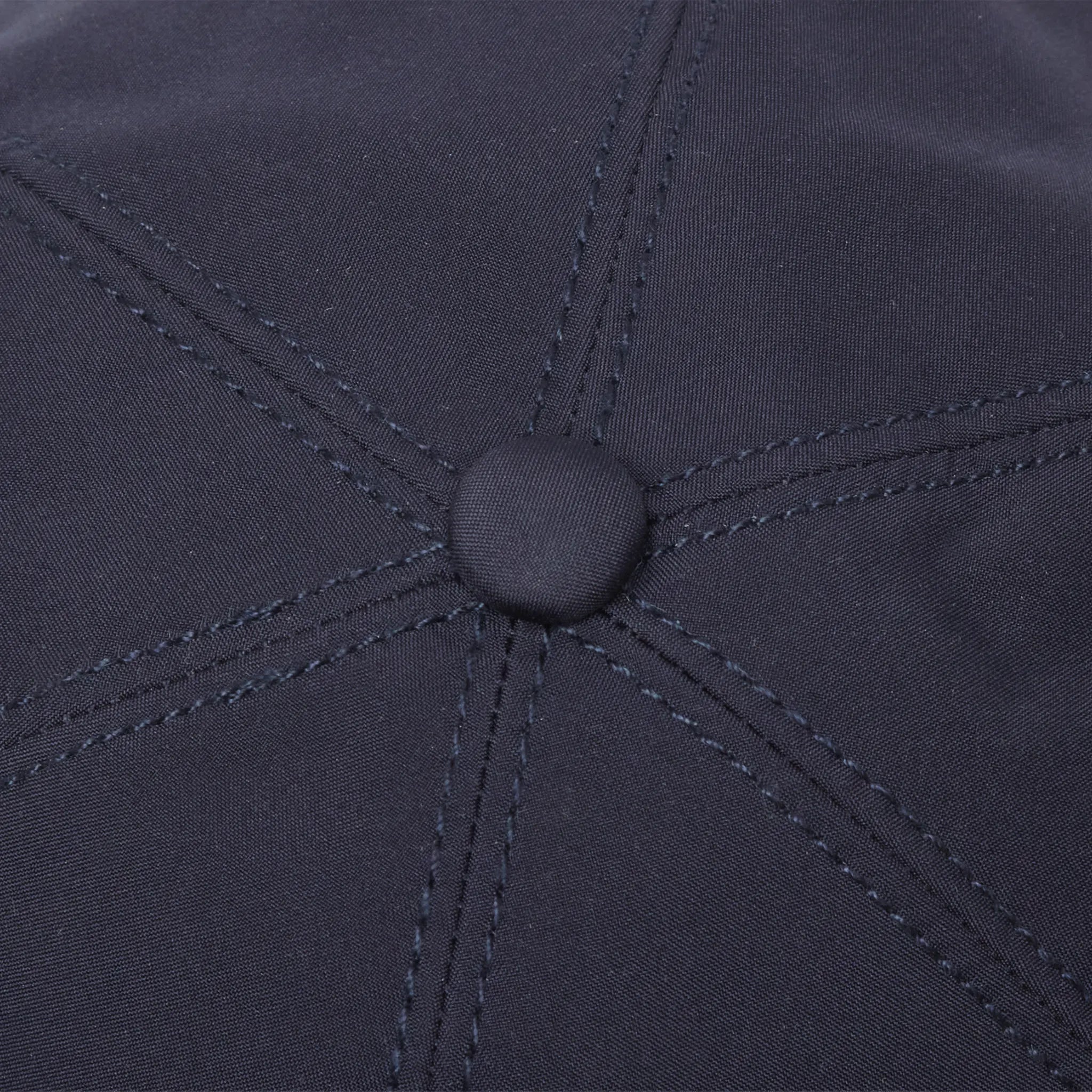 Detailed Upper View of LOIANO Ombra Tec® Navy Cap