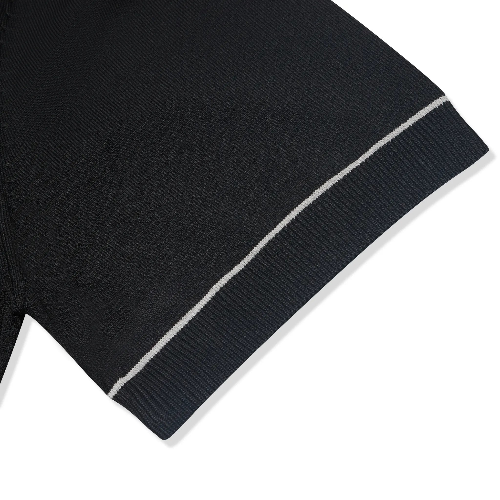 Loiano Rayon Knit Black T-Shirt