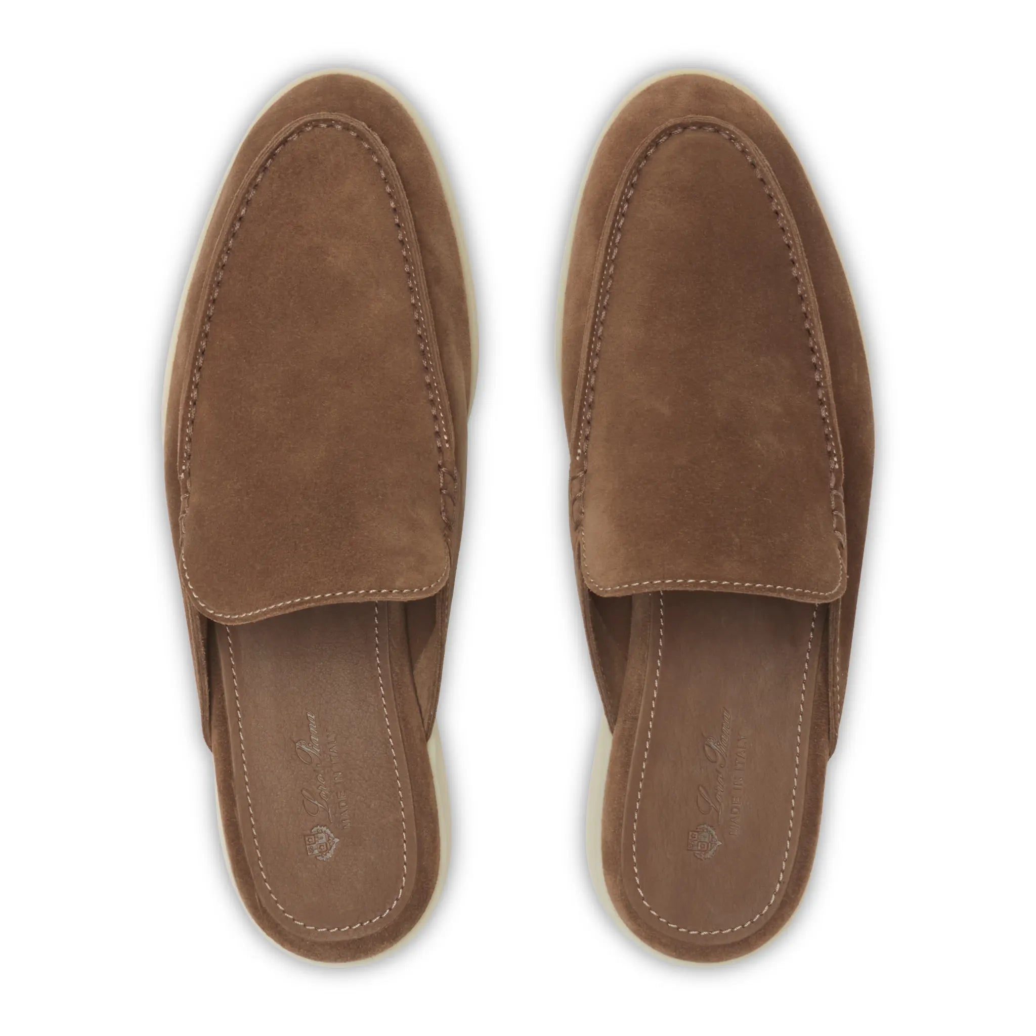 Upper Loro Piana Babouche Walk Suede Reikan Loafers FAM3488_H0OD
