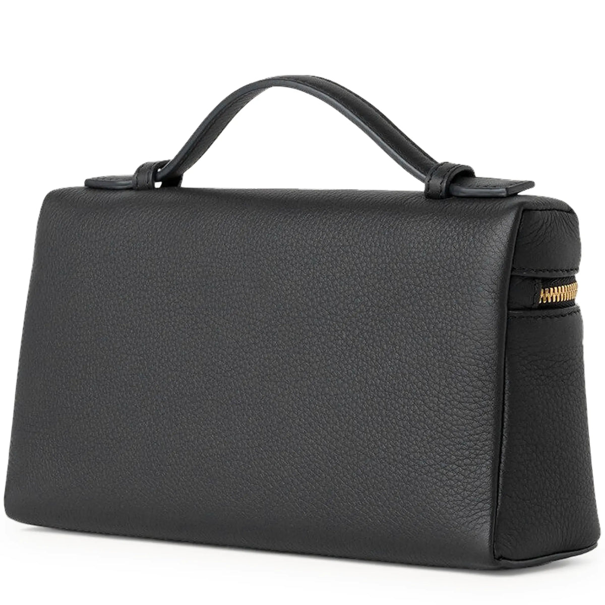 Loro Piana Extra Pocket L19 Black Sun Gold Shoulder Bag | FAN4045_804L
