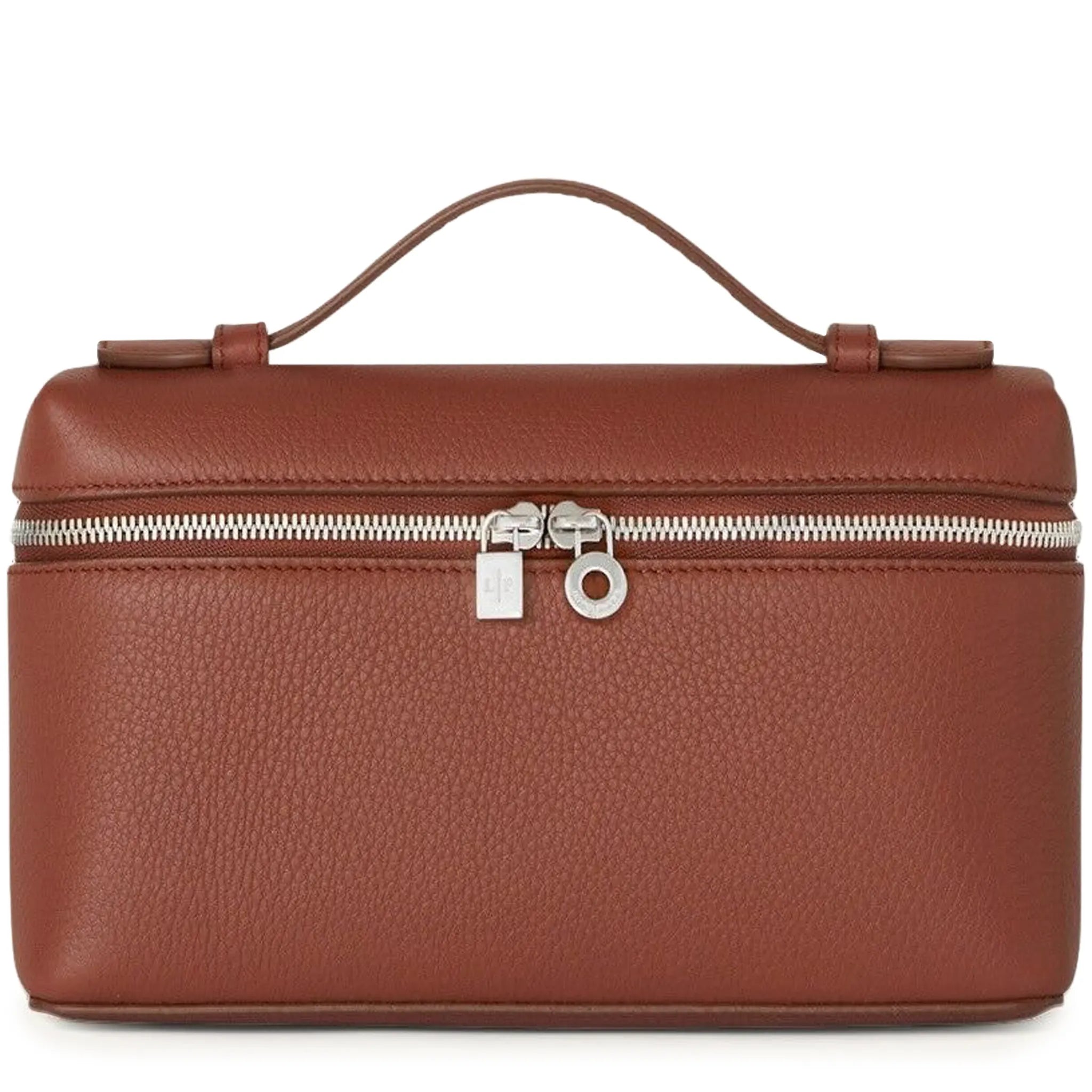 Front View of Loro Piana Extra Pocket L19 Kummel Shoulder Bag FAN4045_P500