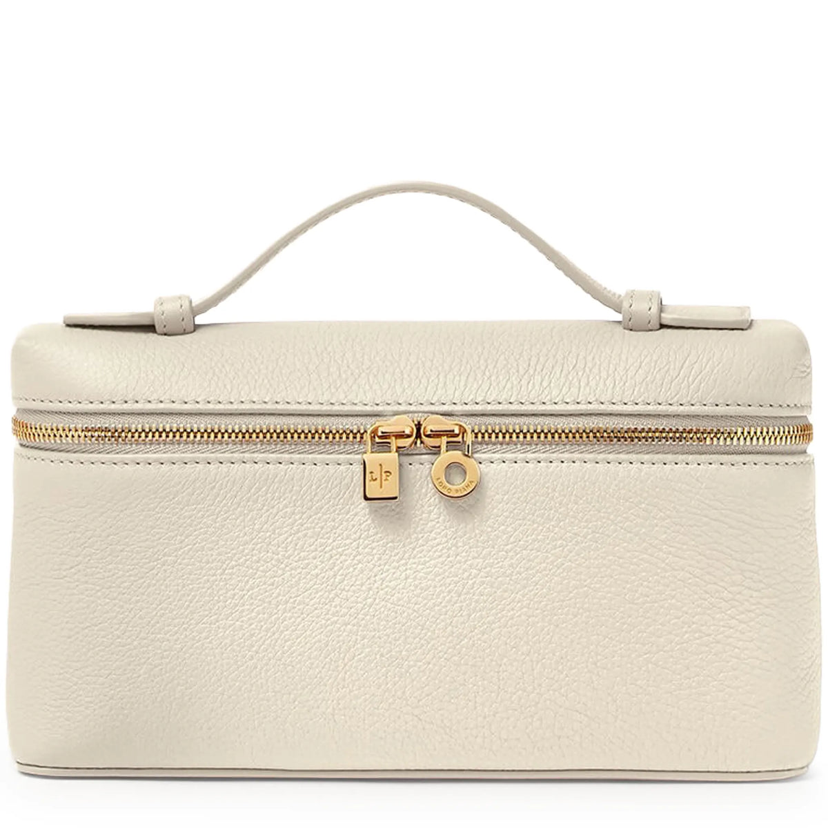 Loro Piana Extra Pocket L19 Whisper White Sun Gold Shoulder Bag