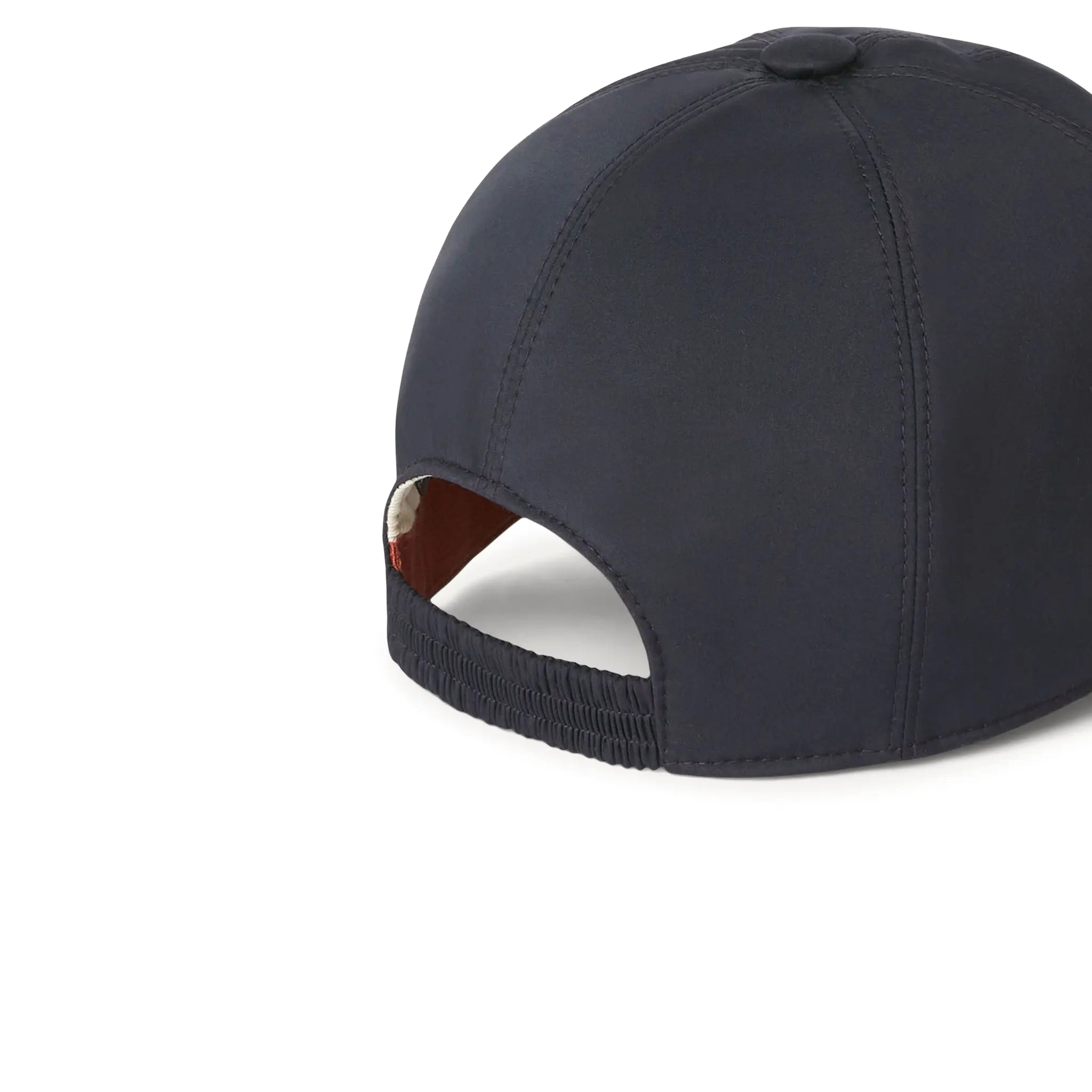 Back Side Loro Piana Microfibre Storm System Tonal Navy Blue Baseball Cap