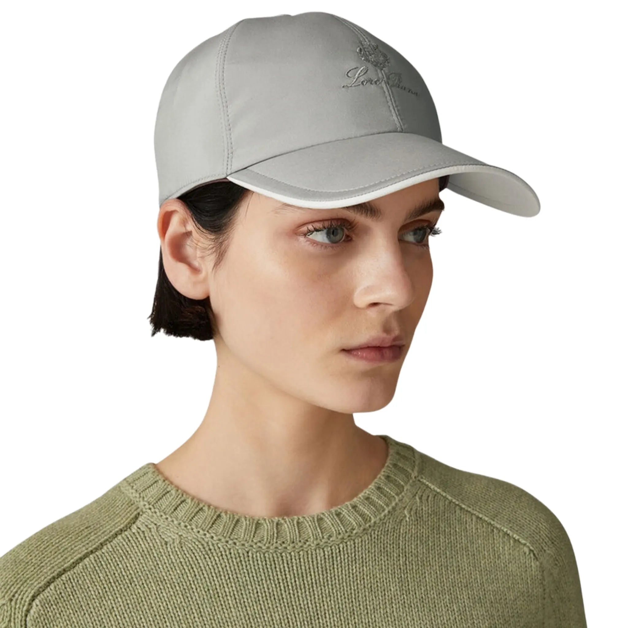Loro Piana Microfibre Storm System Wind Bicolore Baseball Cap
