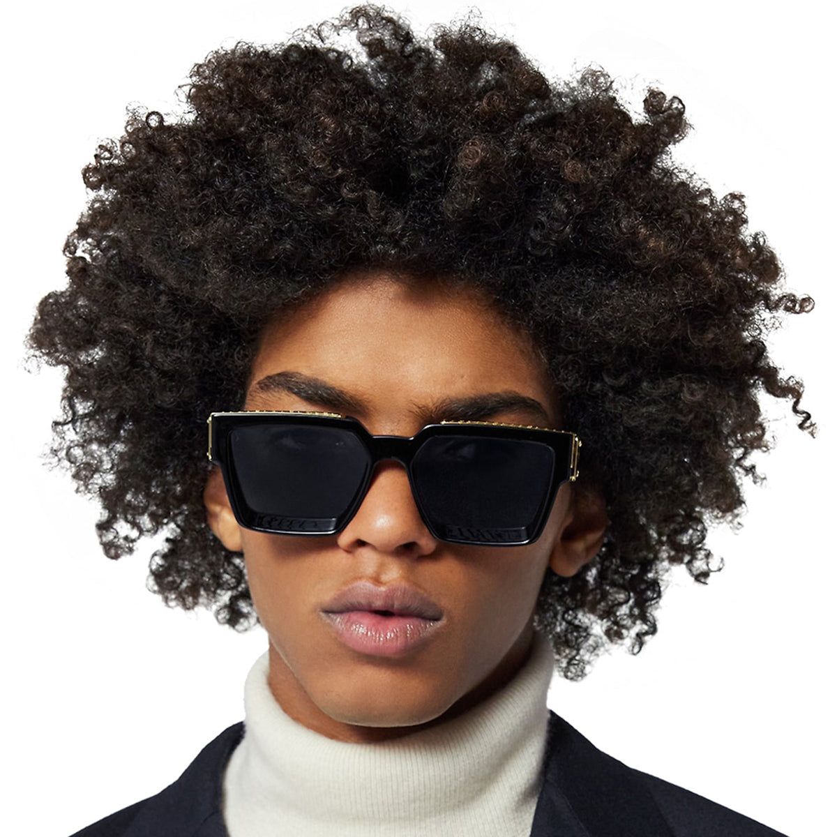 Louis Vuitton 1.1 Millionaires Black Gold Sunglasses | Z1165W