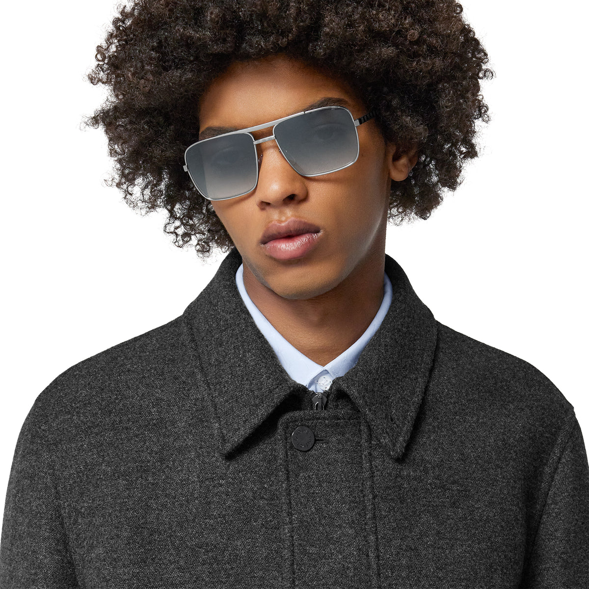 Louis Vuitton Attitude Silver Sunglasses | Z0260U