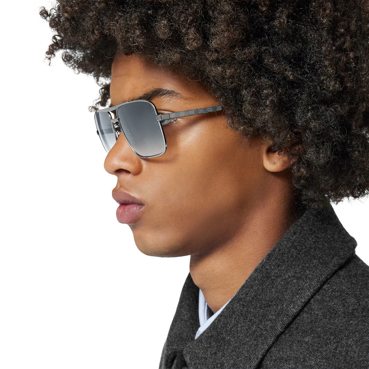 Louis Vuitton Attitude Silver Sunglasses | Z0260U 