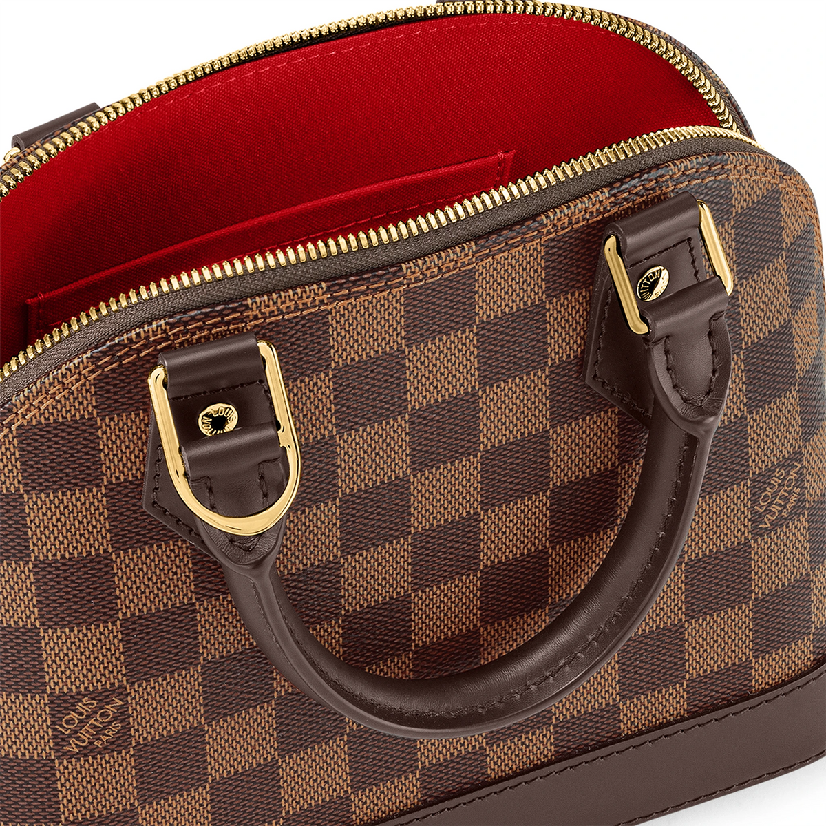 Louis Vuitton Damier Ebene Canvas Alma BB Bag N41221