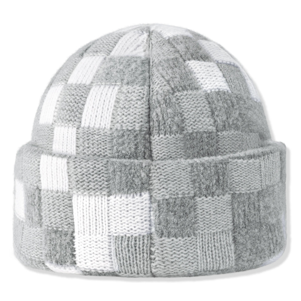 Louis Vuitton Damoflage Pearls Crush Reversible Light Grey Beanie Louis Vuitton Damoflage Pearls Crush Reversible Light Grey Beanie