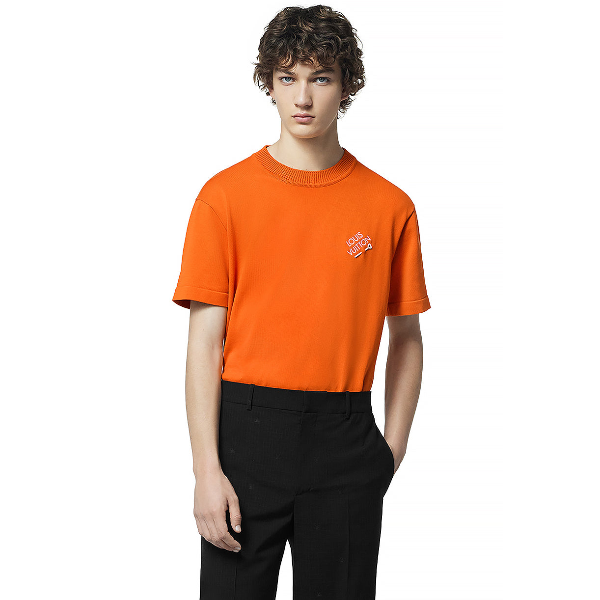 louis vuitton orange t shirt