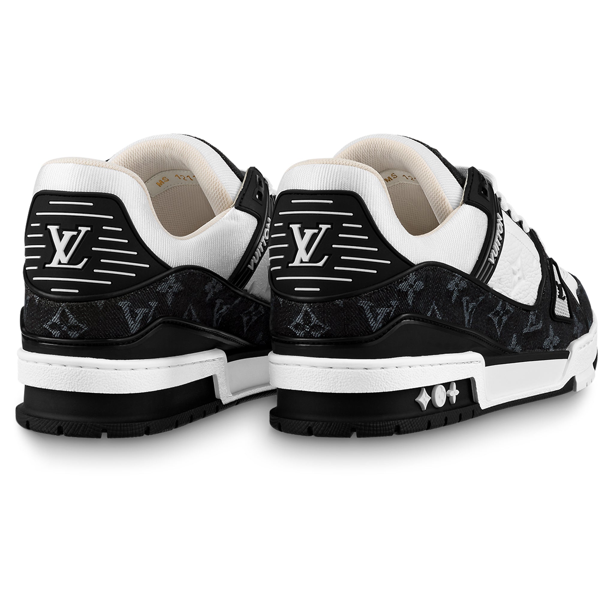 Image of Louis Vuitton LV Monogram Black Denim Sneaker