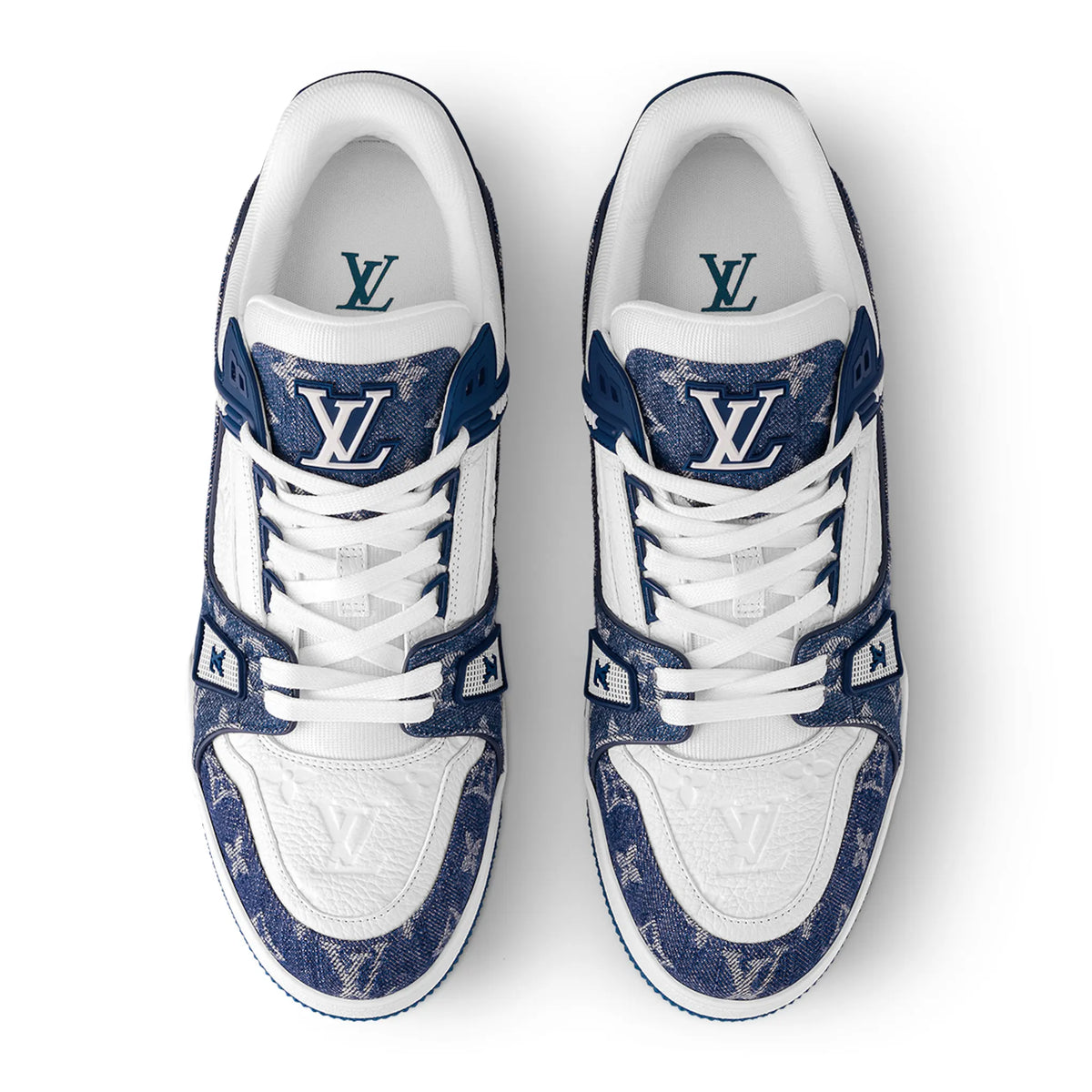 Louis Vuitton LV Monogram Blue Denim Sneaker | 1A9JGV