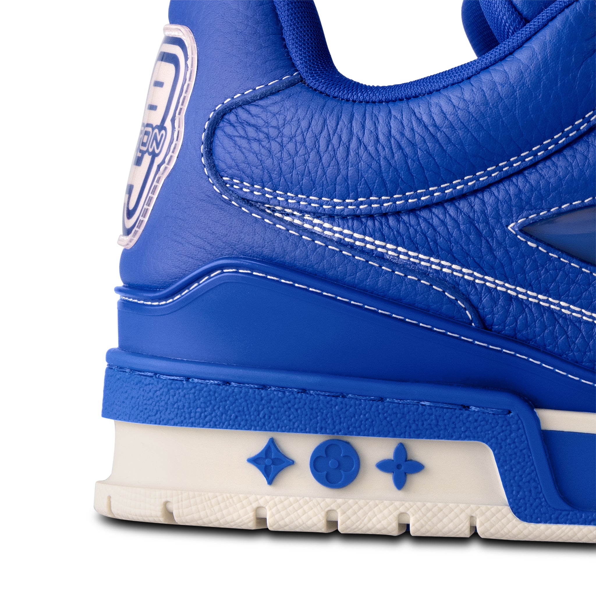 Heel of Louis Vuitton LV Skate Trainer Blue Sneaker 1ABZ6X