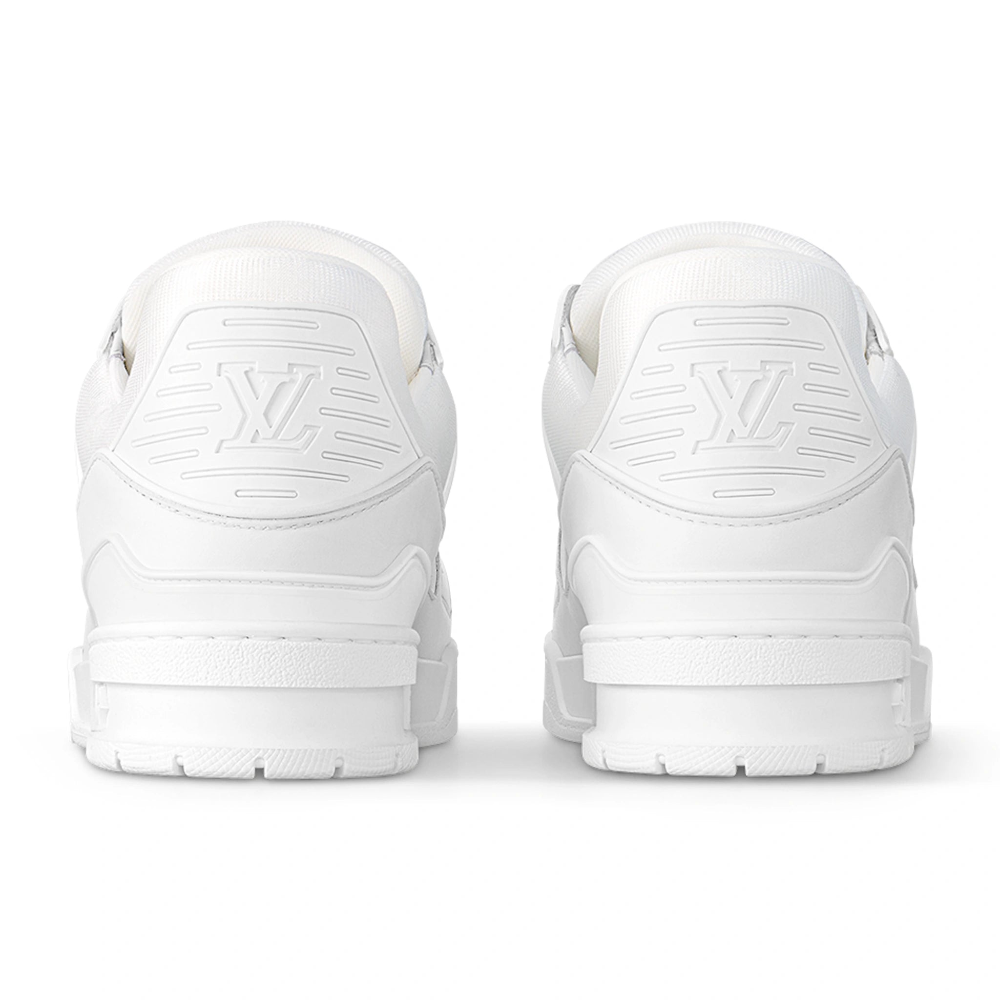 Back view of Louis Vuitton LV White Sneaker 1A9G59
