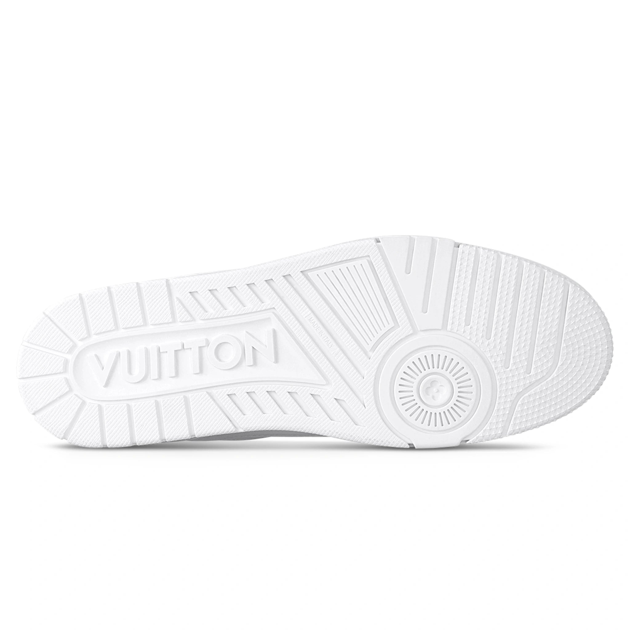 Sole view of Louis Vuitton LV White Sneaker 1A9G59