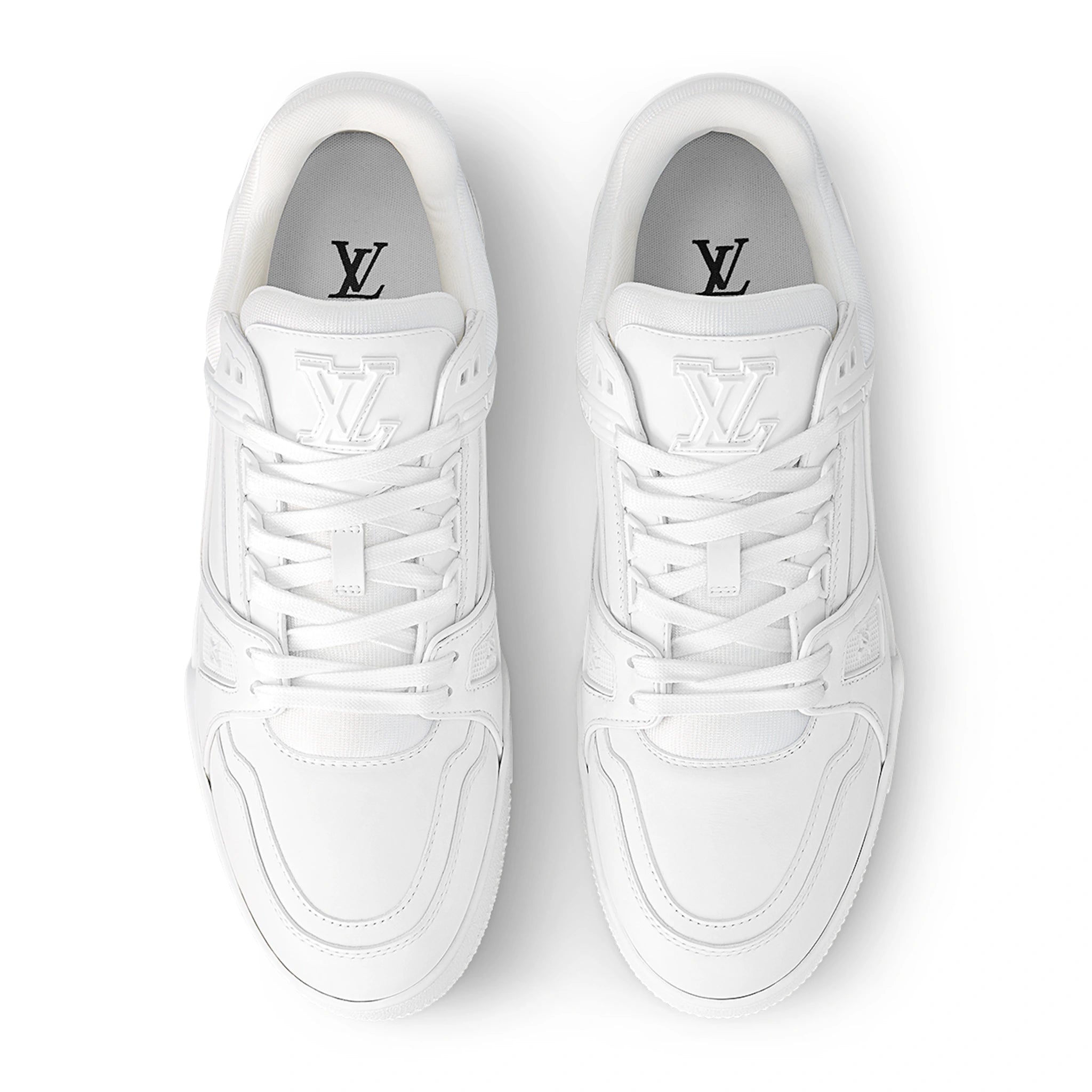 Top view of Louis Vuitton LV White Sneaker 1A9G59