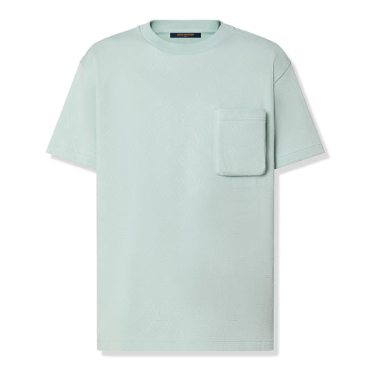 Louis Vuitton Monogram 3D Pocket Cotton Blue T Shirt