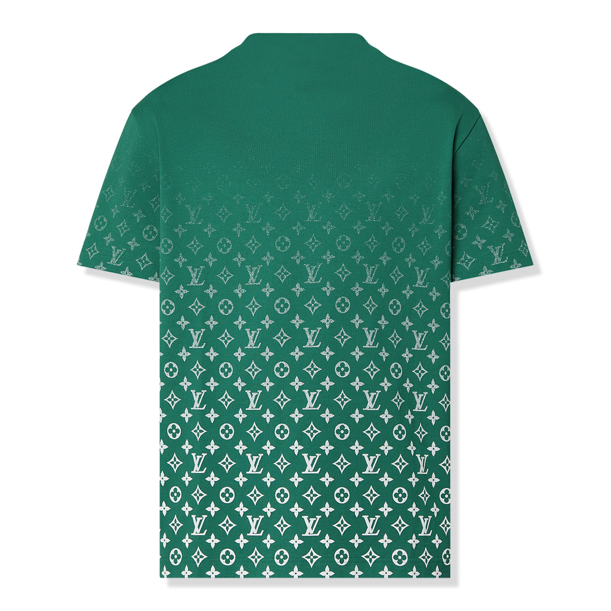 Louis Vuitton Monogram Gradient Cotton Green T Shirt 1ABIX5