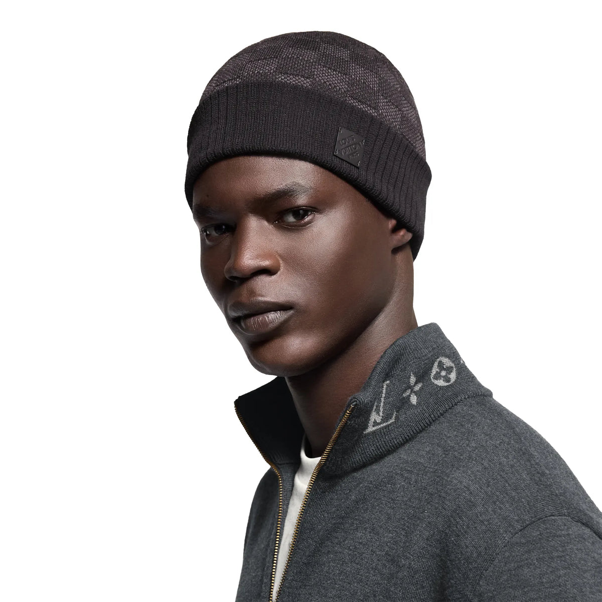 Louis Vuitton ビーニー Louis Vuitton Néo Petit Damier Anthracite Beanie | M77983