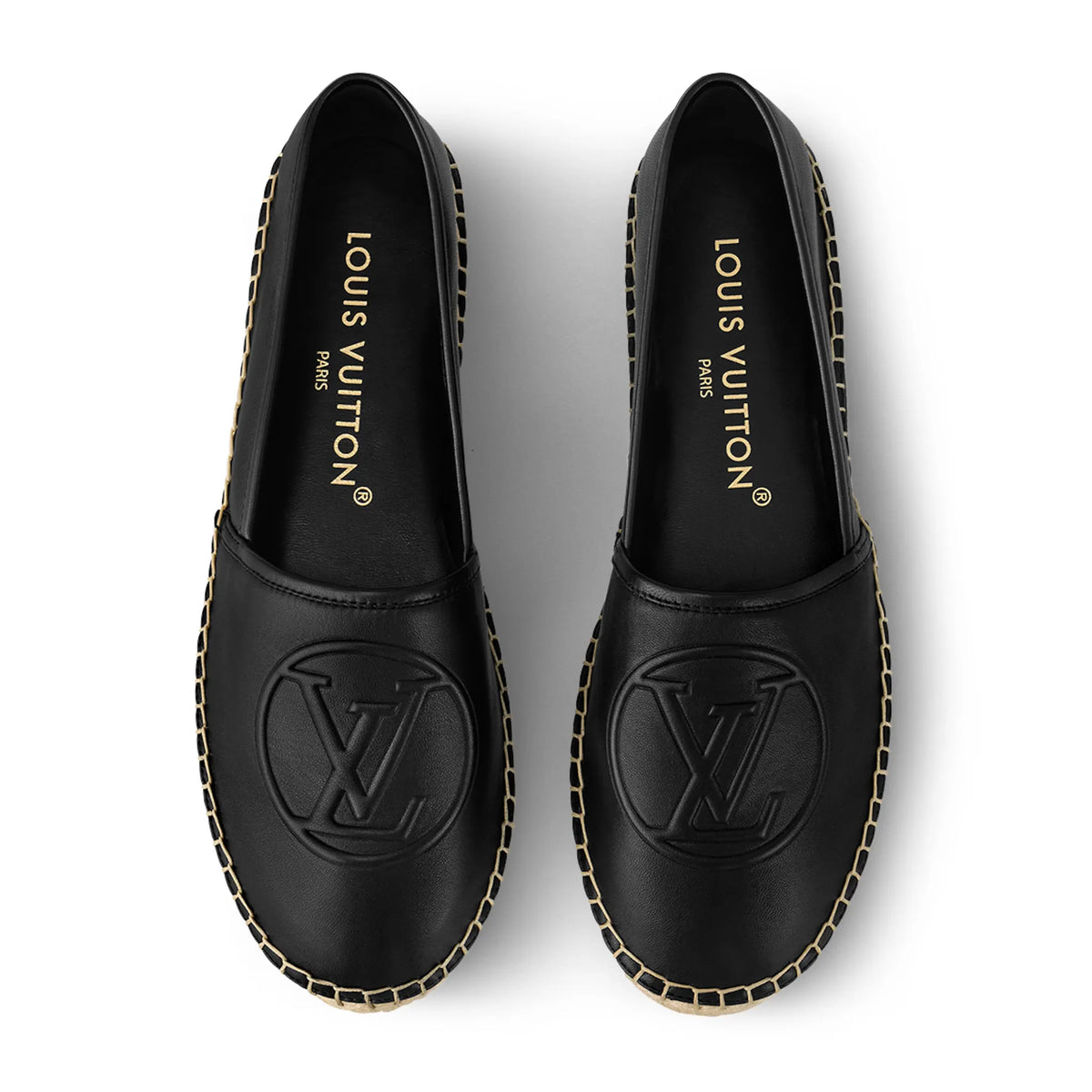 Louis Vuitton Starboard Leather Black Espadrilles | 1ABVJK display picture 2