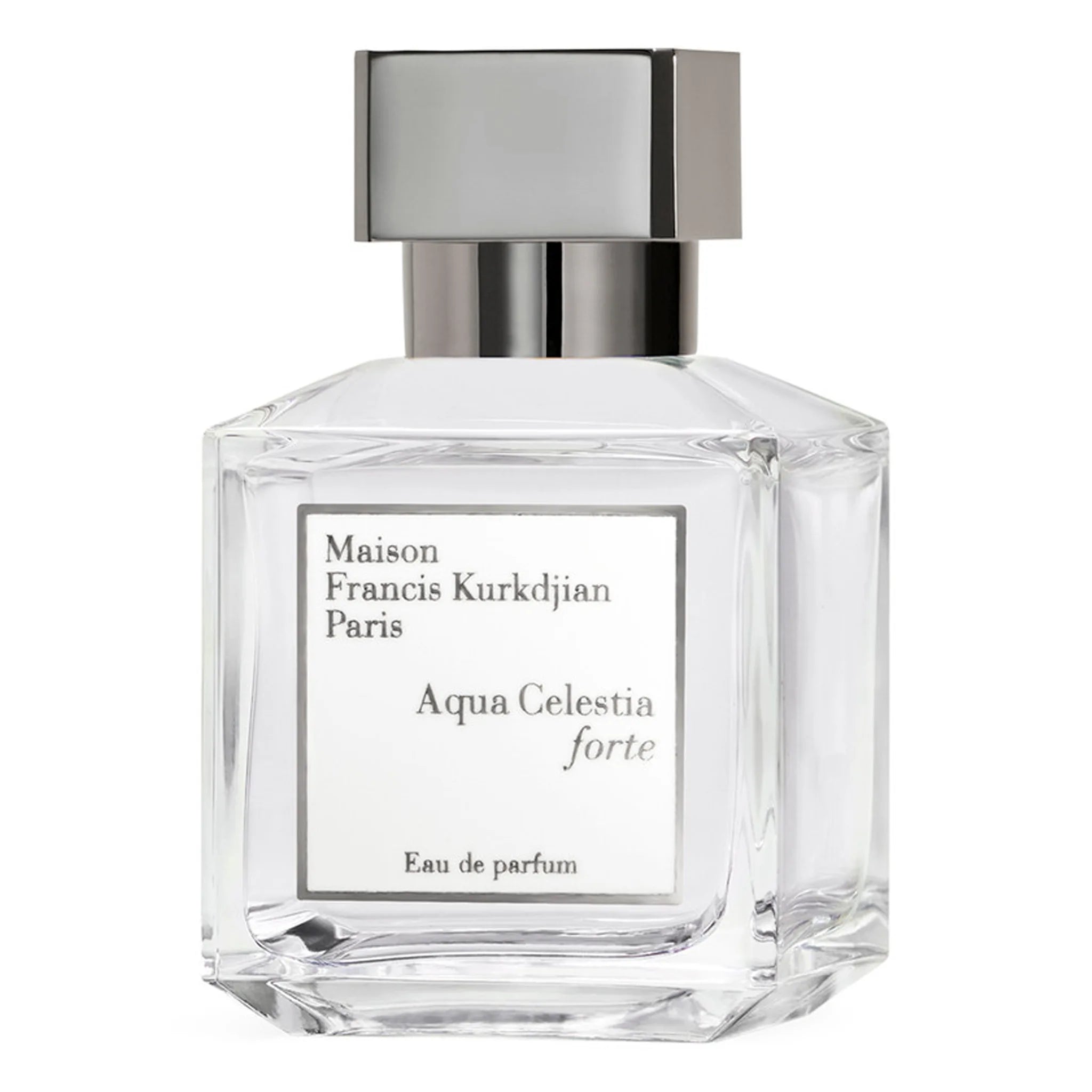 Front view of Maison Francis Kurkdjian Aqua Celestia Forte Eau De Parfum 70ml 