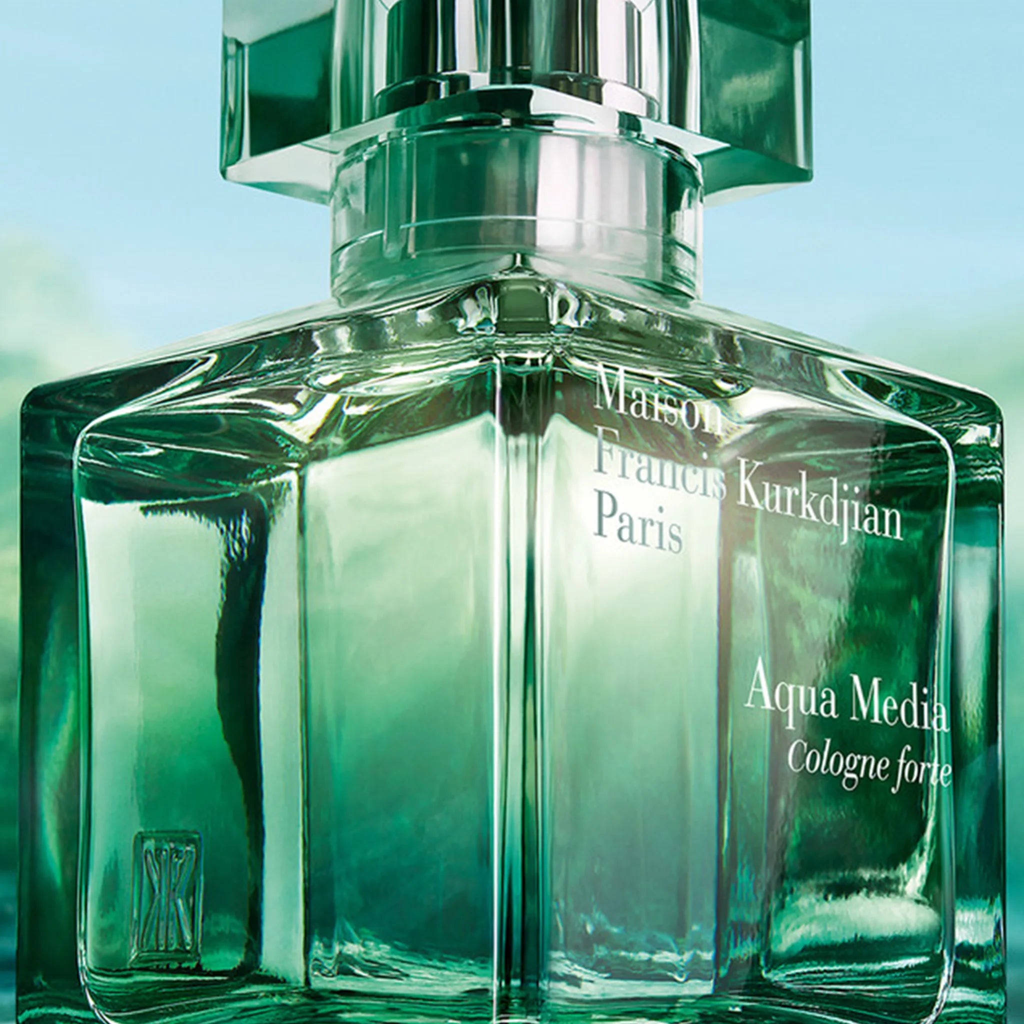 Detail view of Maison Francis Kurkdjian Aqua Media Cologne Forte Eau De Parfum 70ml