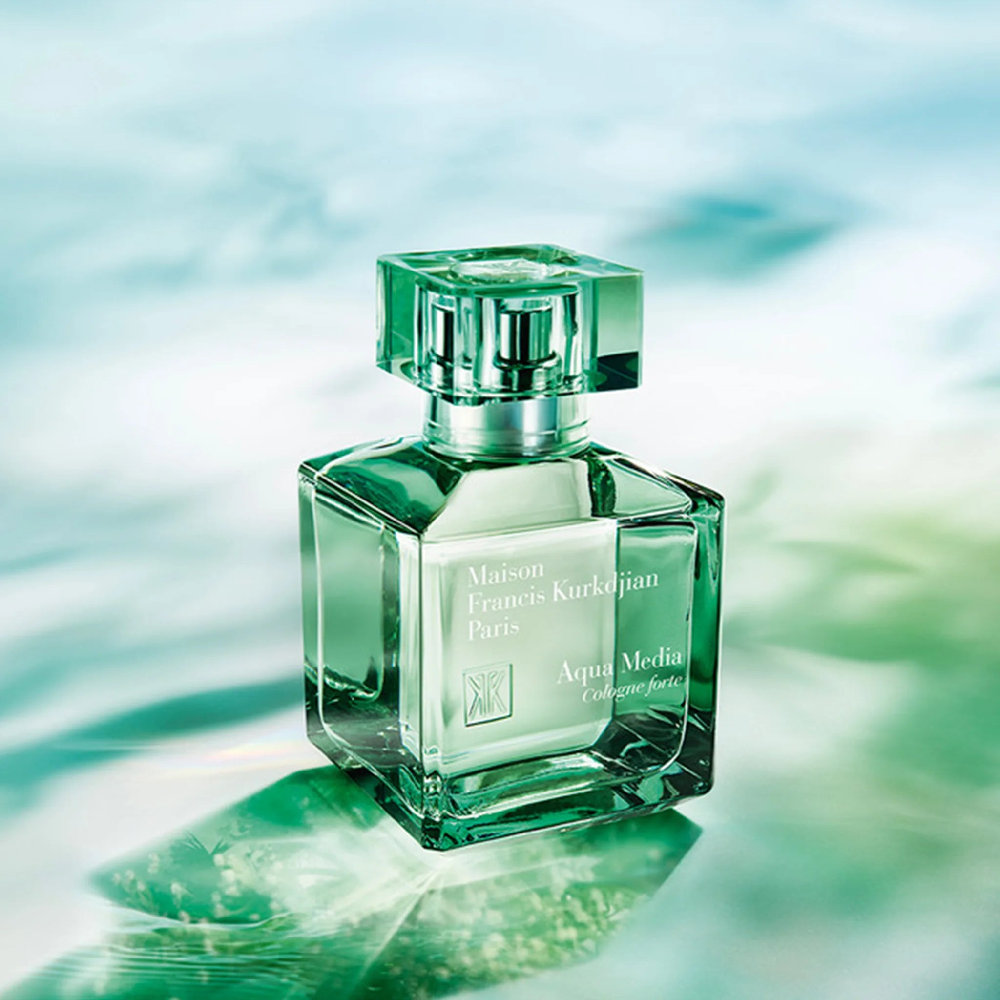 Front view of Maison Francis Kurkdjian Aqua Media Cologne Forte Eau De Parfum 70ml