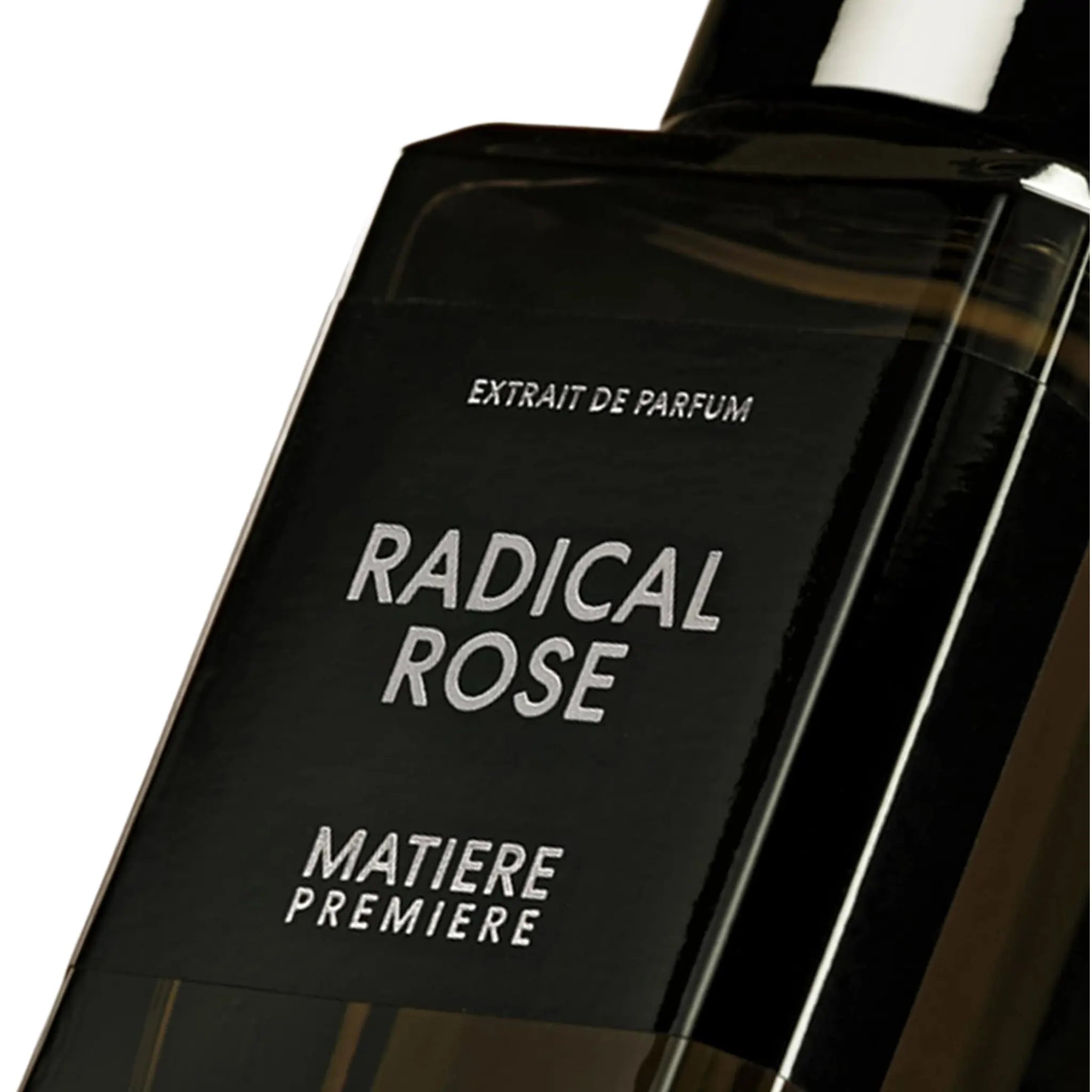 Detailed Front View of Matiere Premier Radical Rose Extrait De Parfum