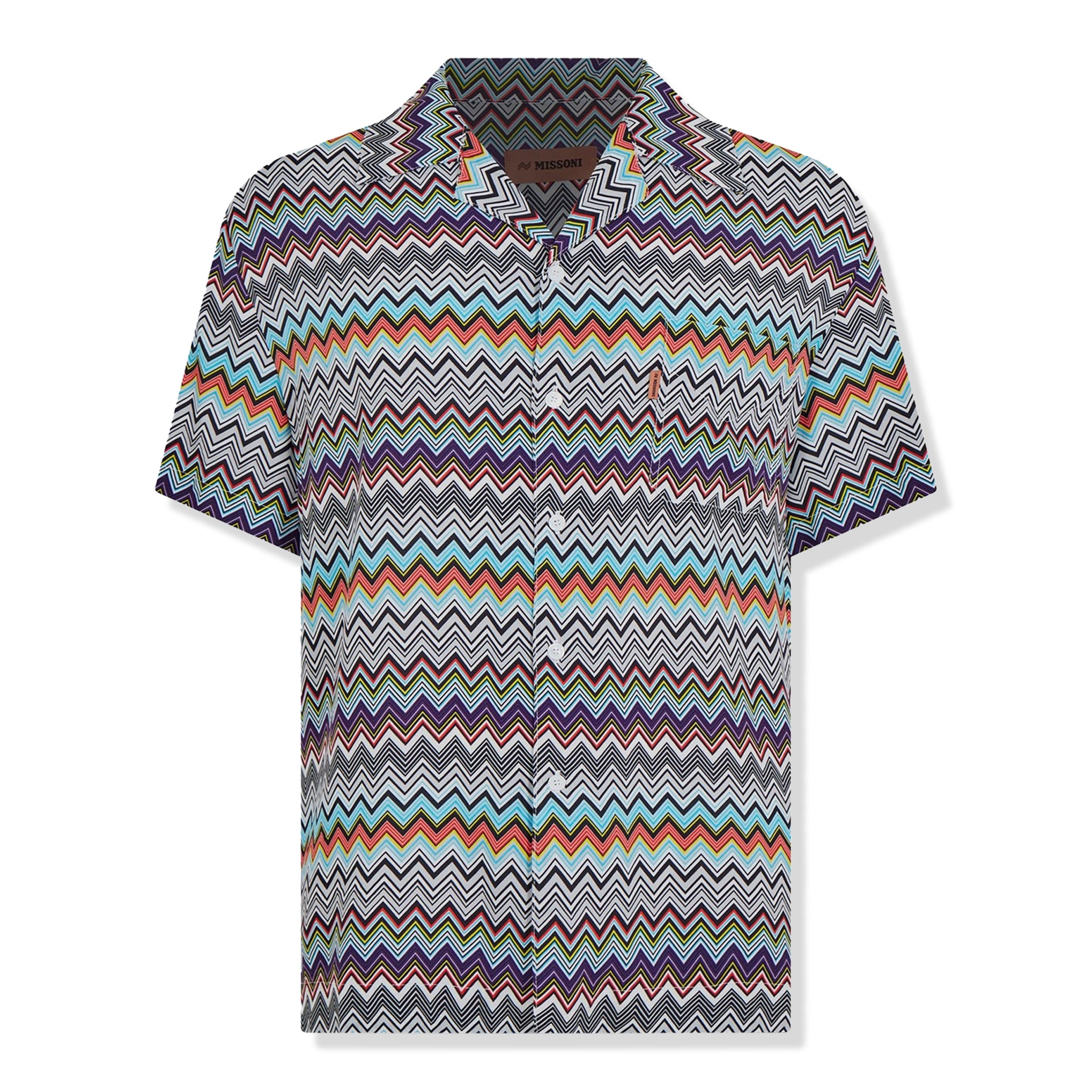 Image of Missoni Zigzag Print Multicolour Shirt