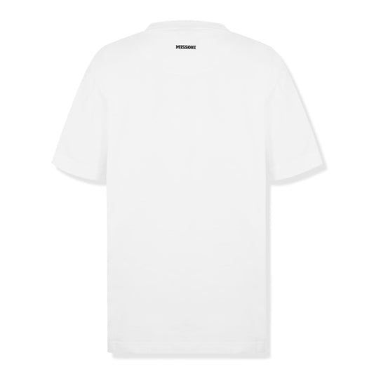 Missoni Zigzag White Multicolour Pocket T Shirt