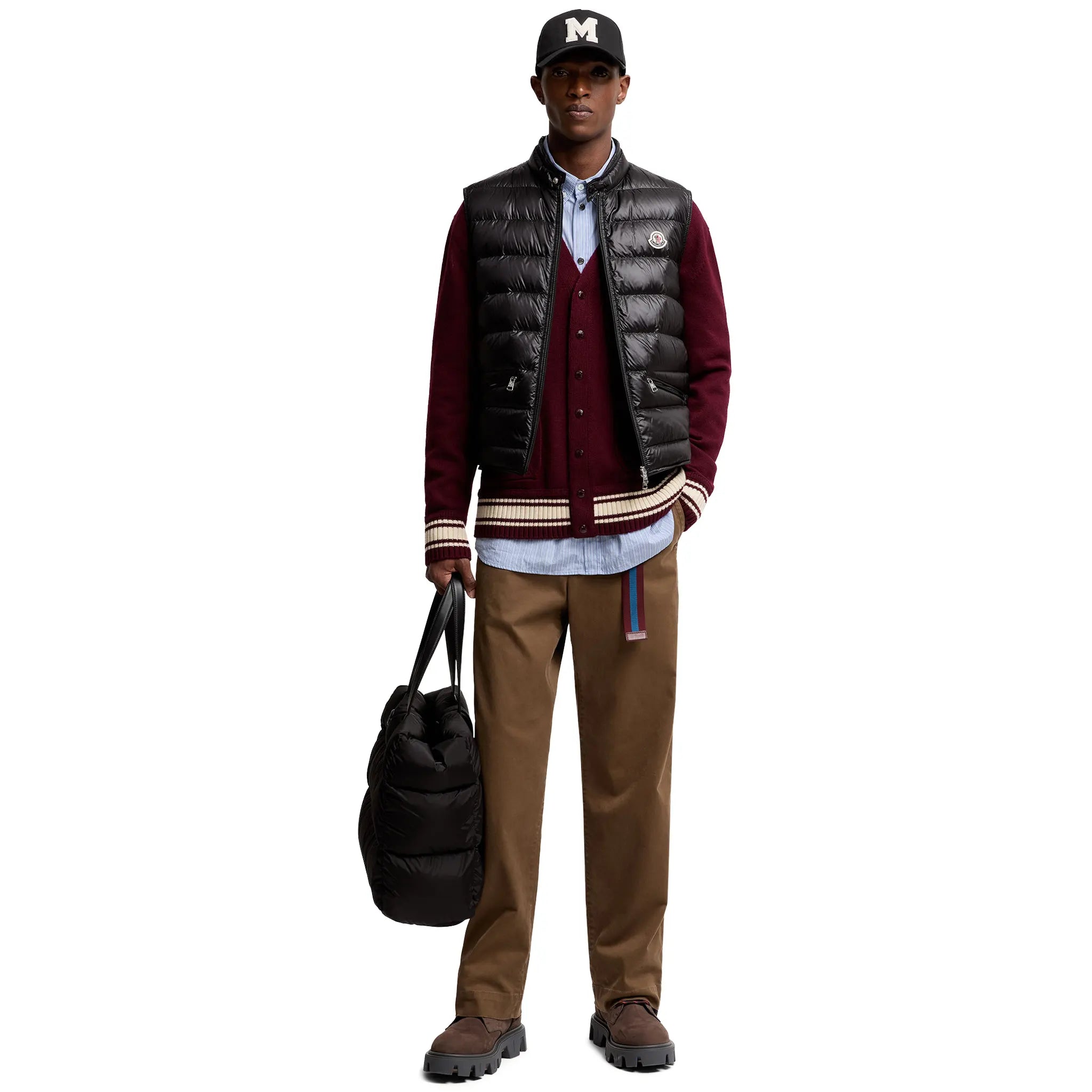 Moncler Gui Down Black Gilet