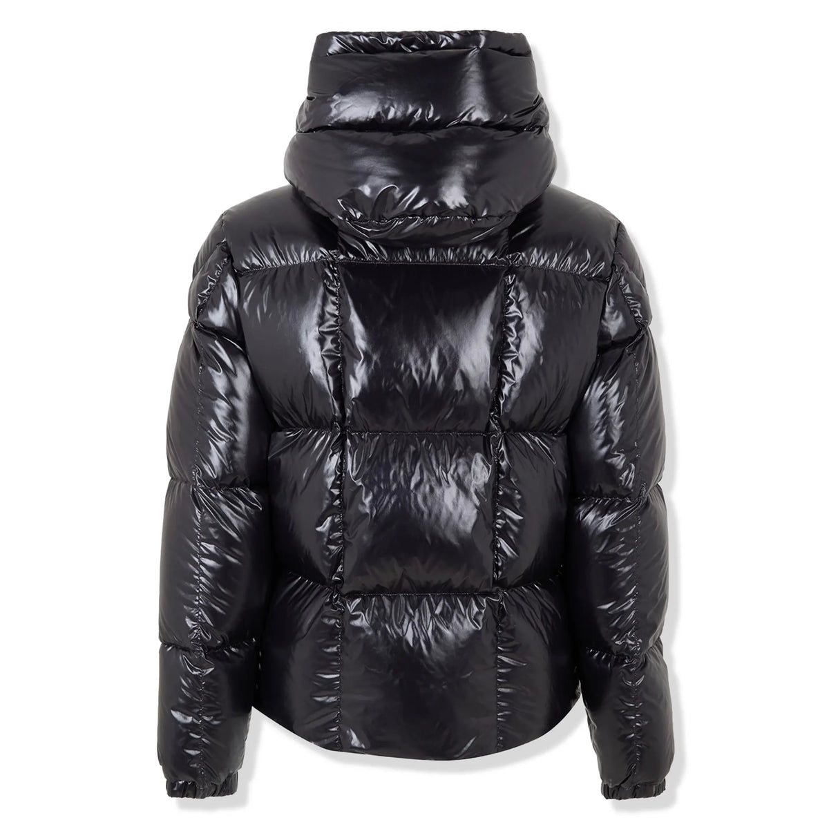 Moncler Parana Hooded Short Down Black Jacket | K20911A00187597Z8