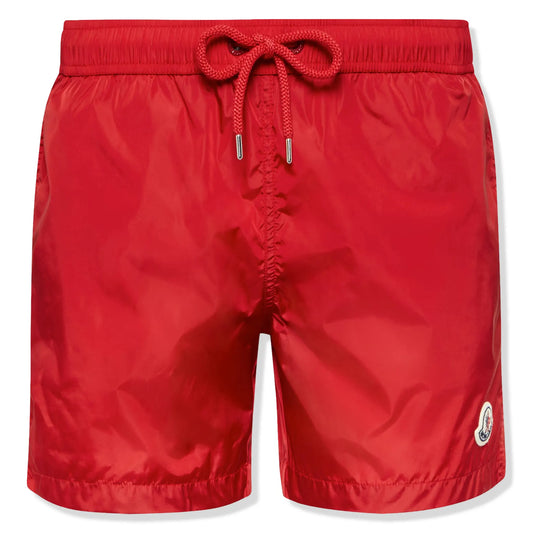 Moncler Red Swim Shorts