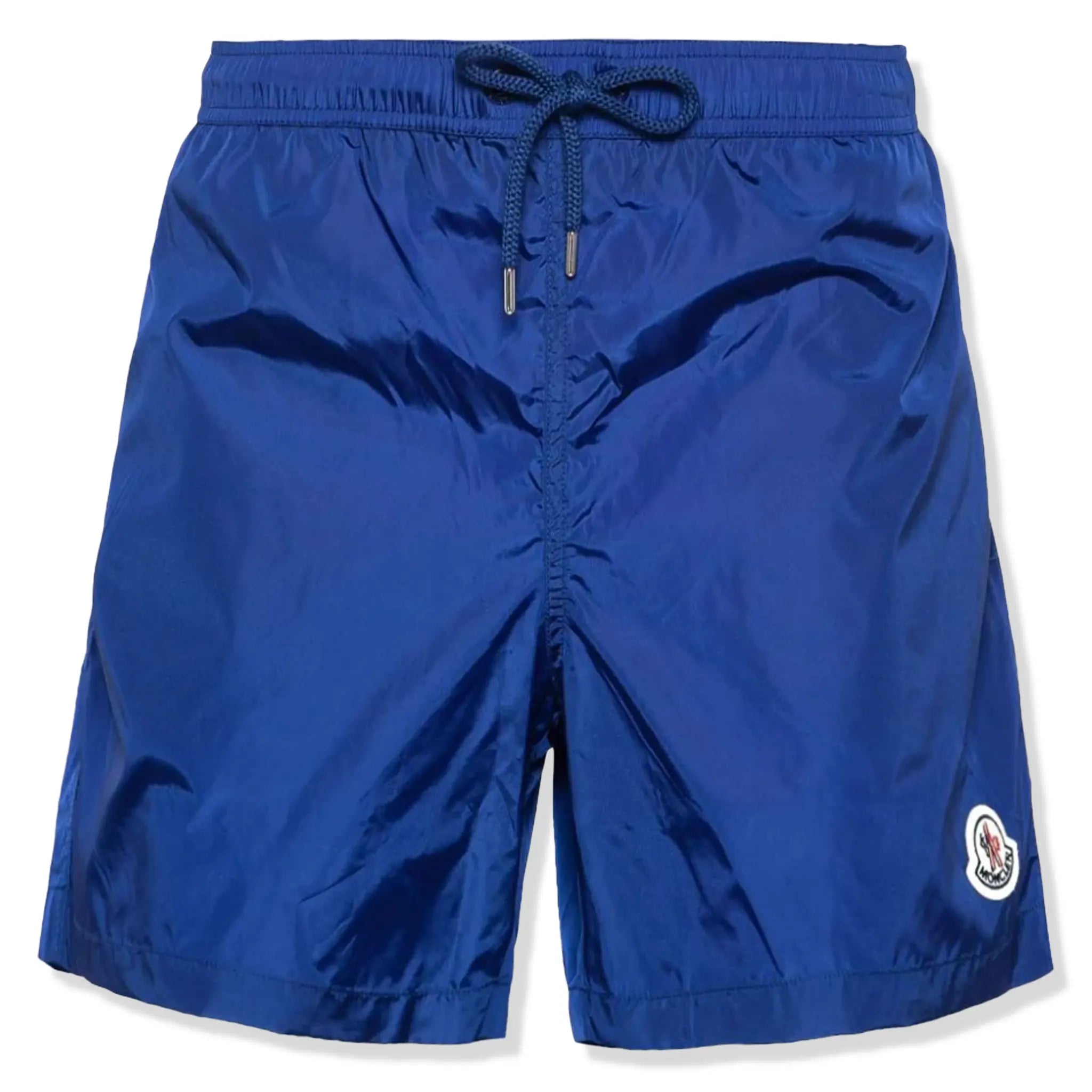 Front view of Moncler Royal Blue Swim Shorts J10912C0000453326